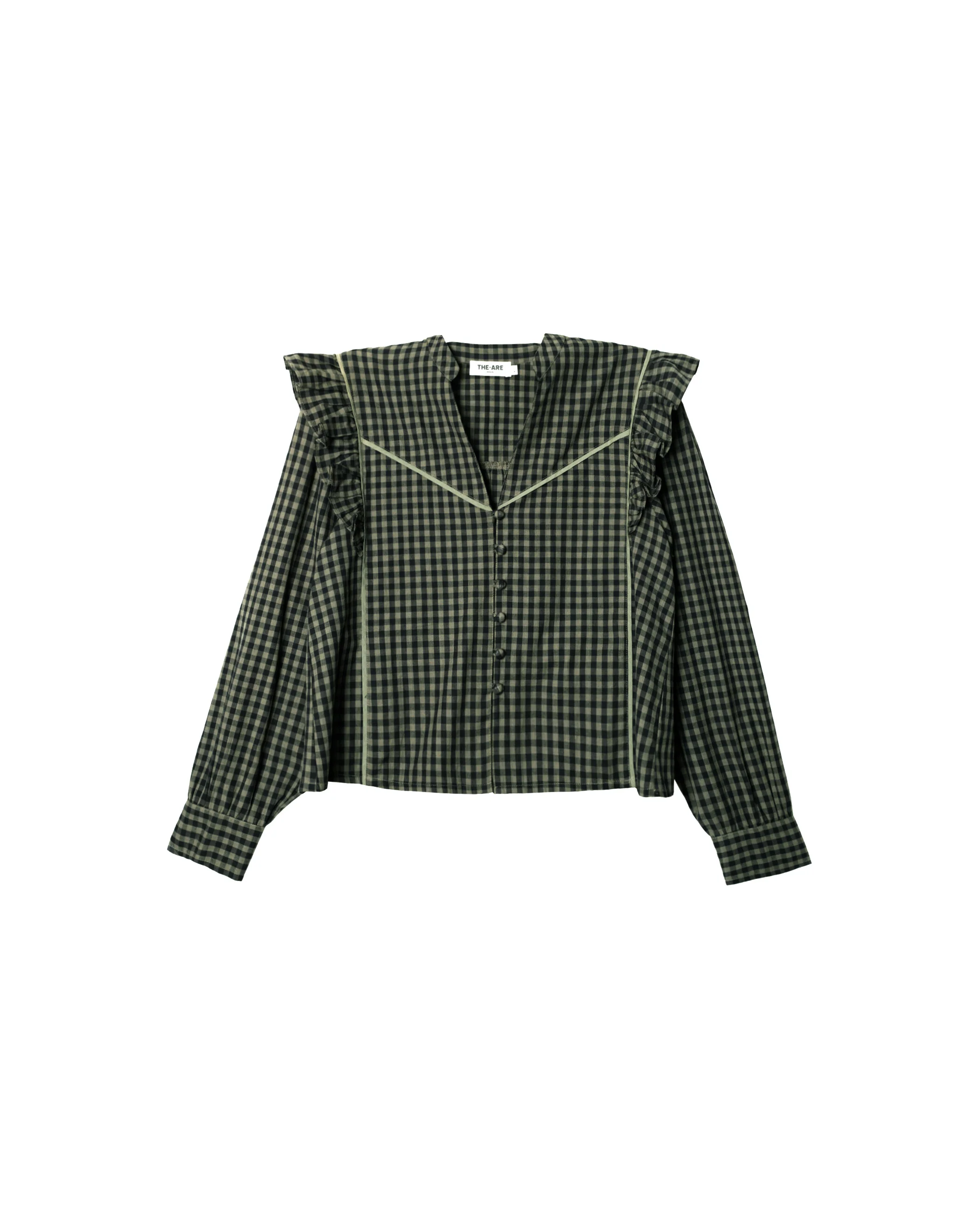 BLUSA FIRST COFFEE · CUADROS - Image 11