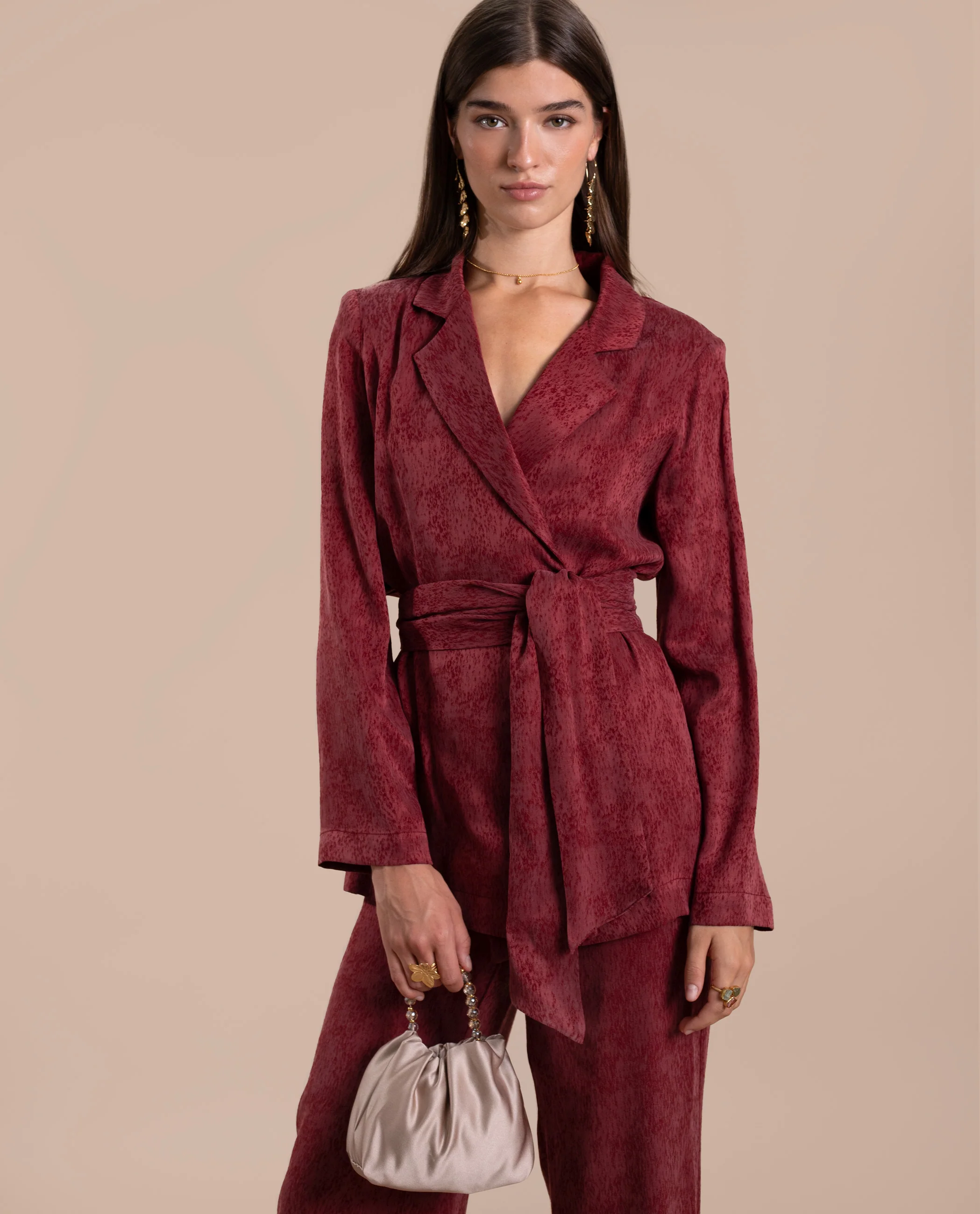 BLAZER JULIETTE · BURDEOS - Image 3