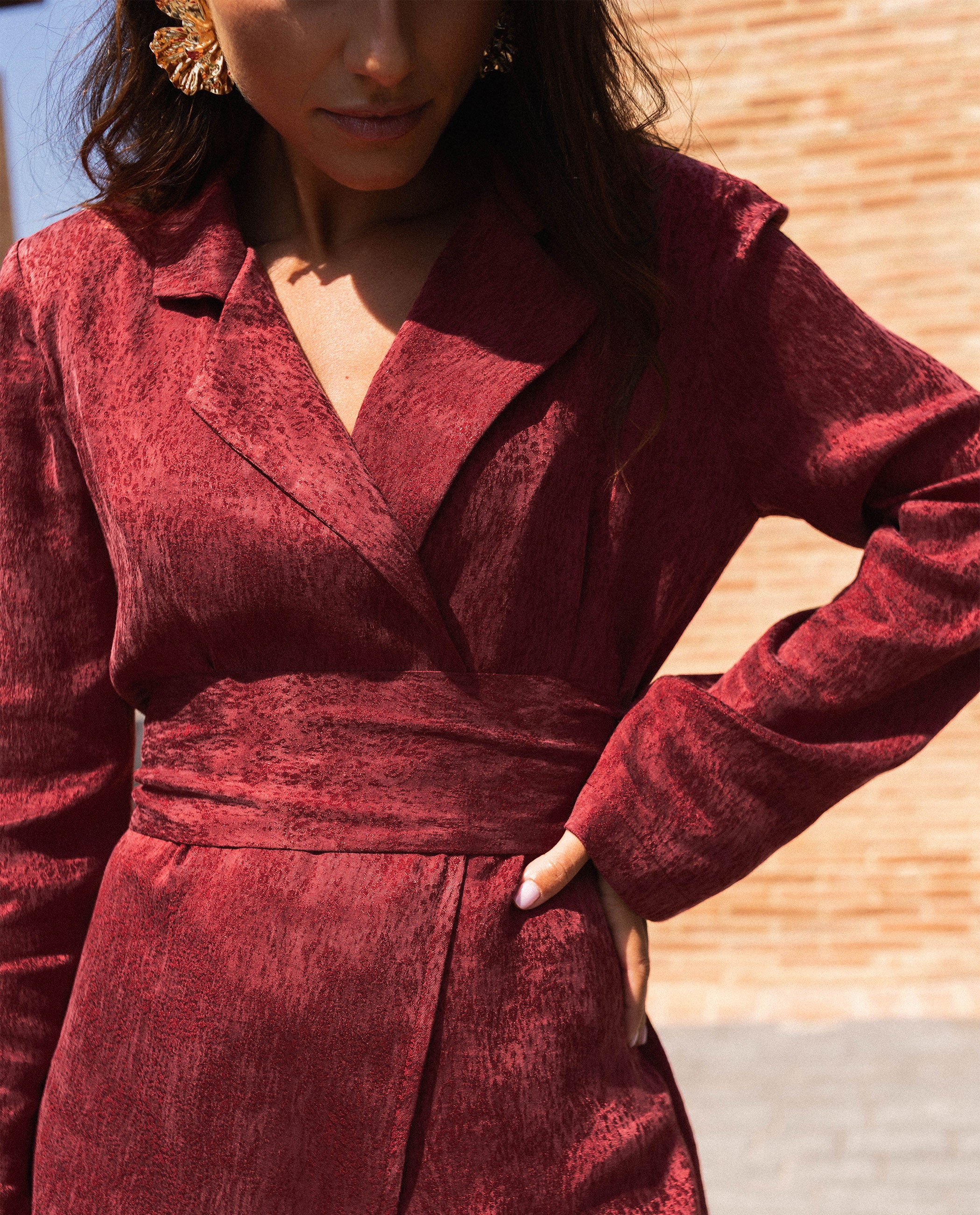 BLAZER JULIETTE · BURDEOS - Image 4