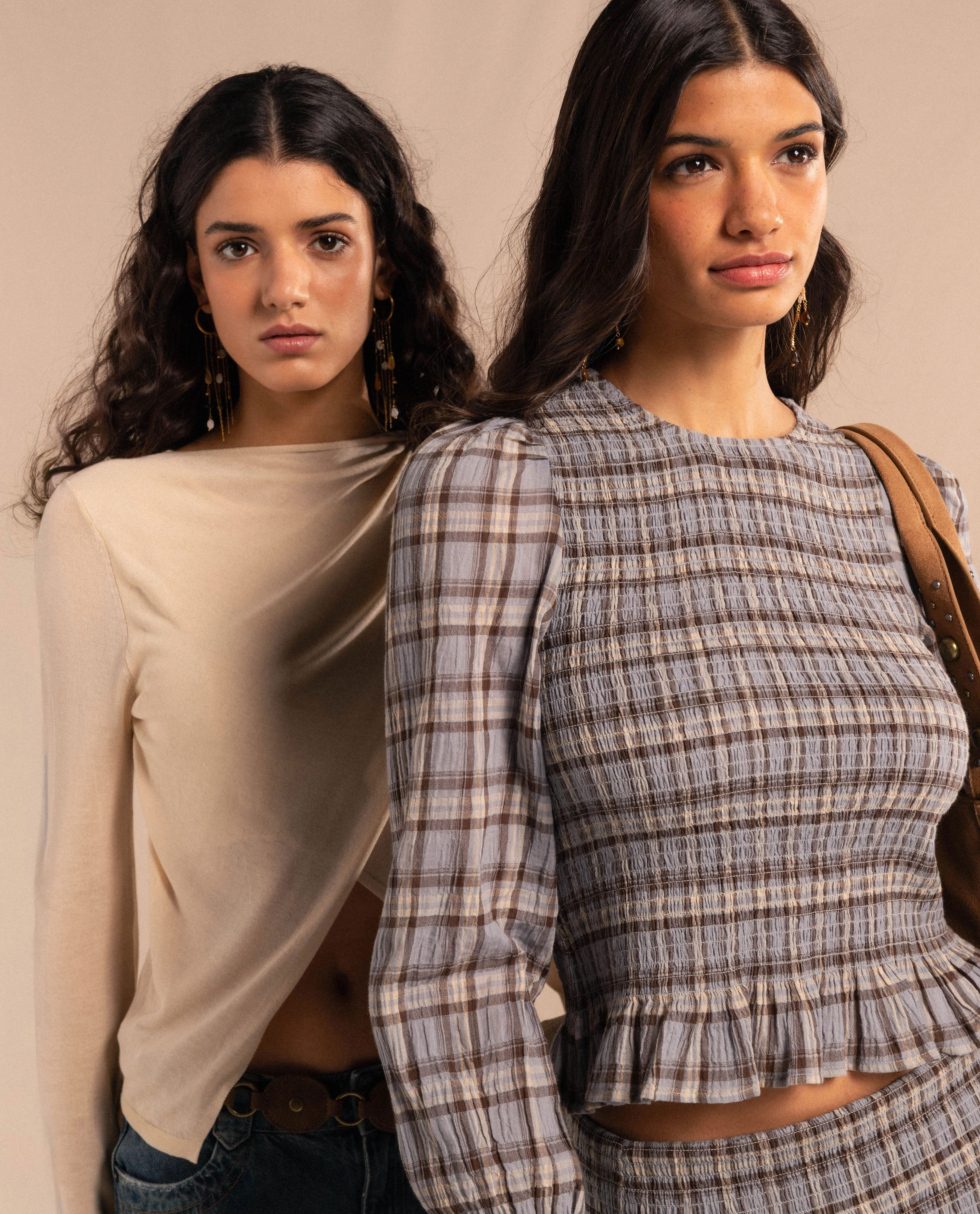 BLUSA AFTER SOLSTICE · CUADROS - Image 9