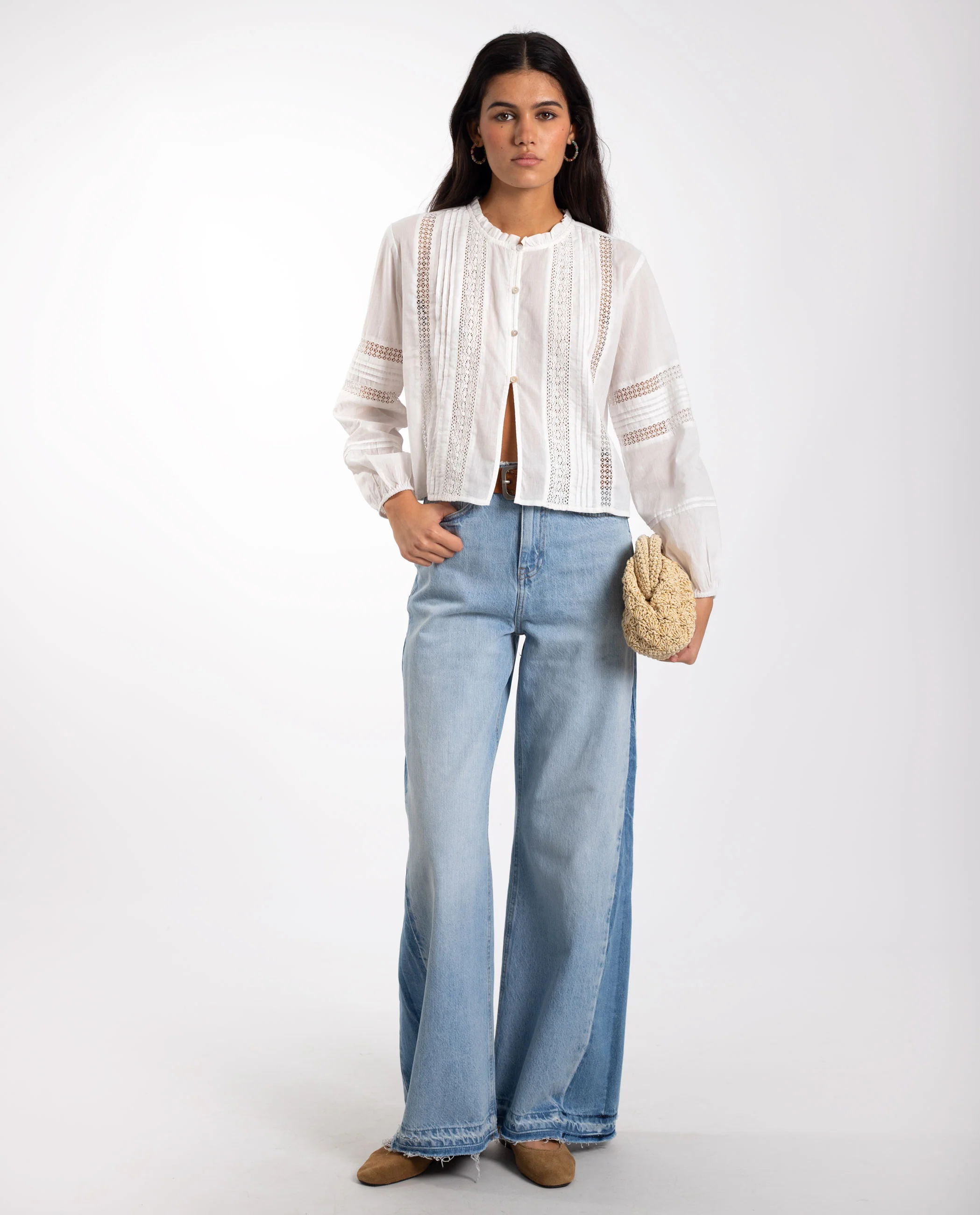 BLUSA CHASING MOMENTS · BLANCO - Image 13