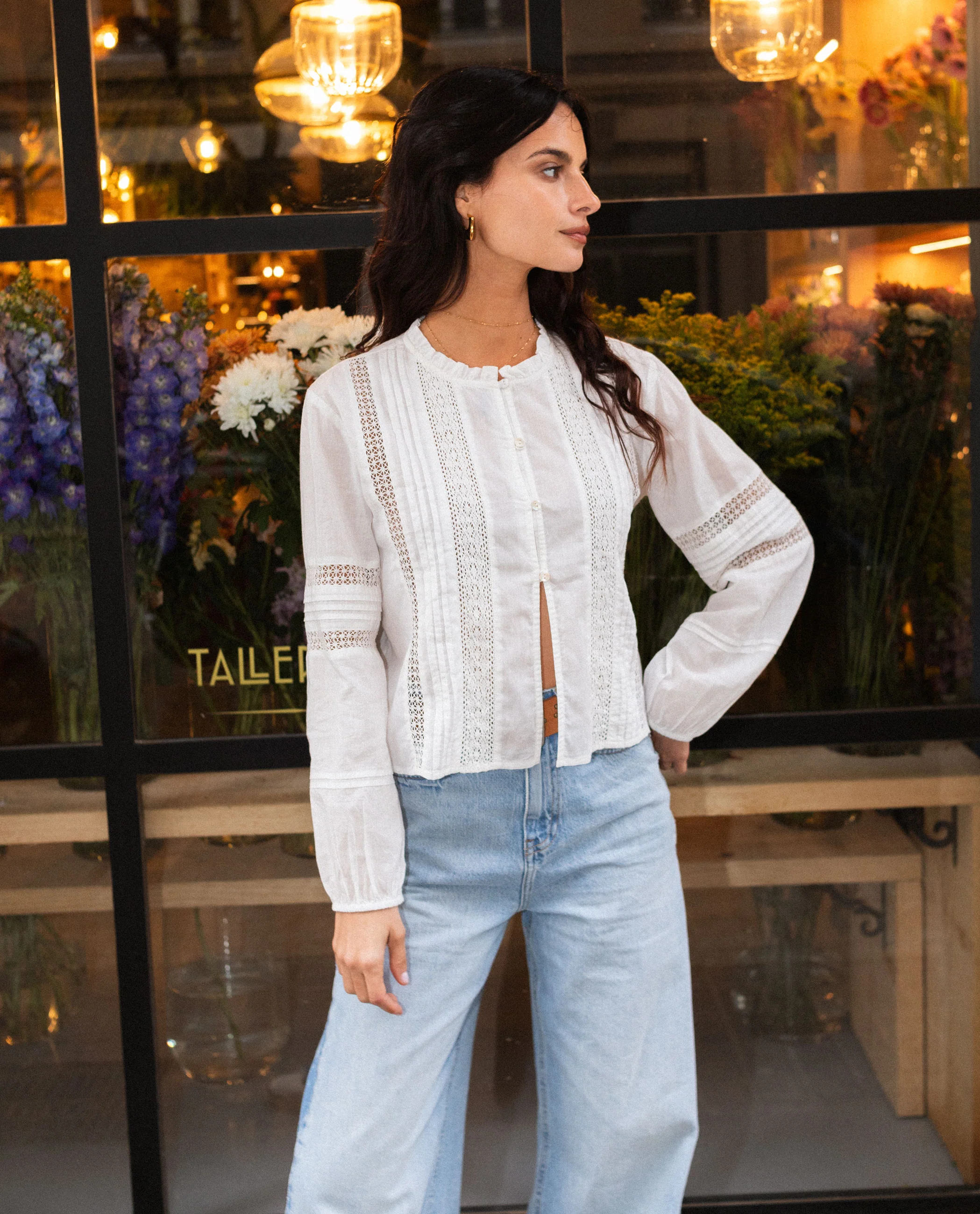 BLUSA CHASING MOMENTS · BLANCO - Image 7