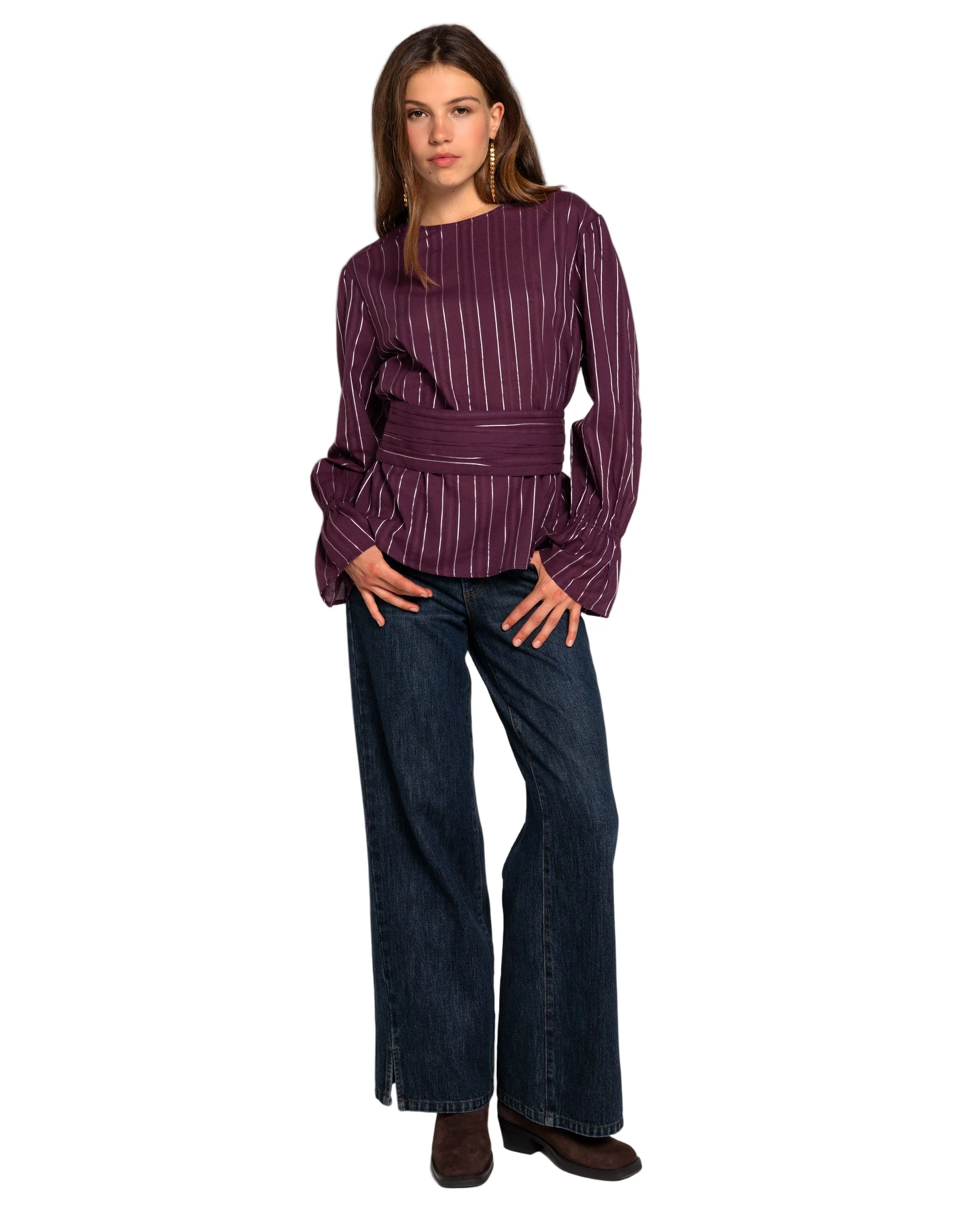 BLUSA DAILY CRUSH · CIRUELA - Image 5