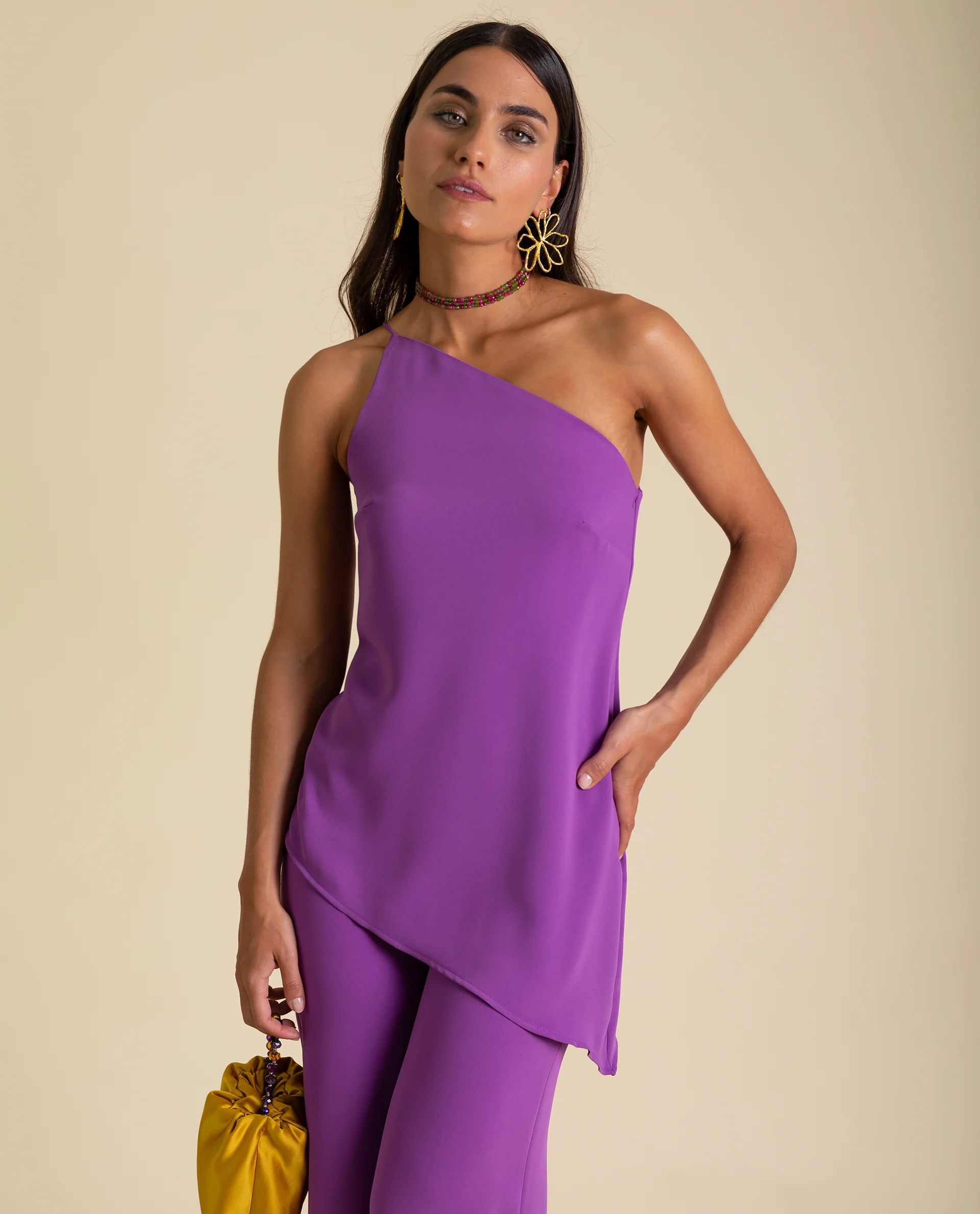 BLUSA MRS. RIOS · MORADO - Image 3
