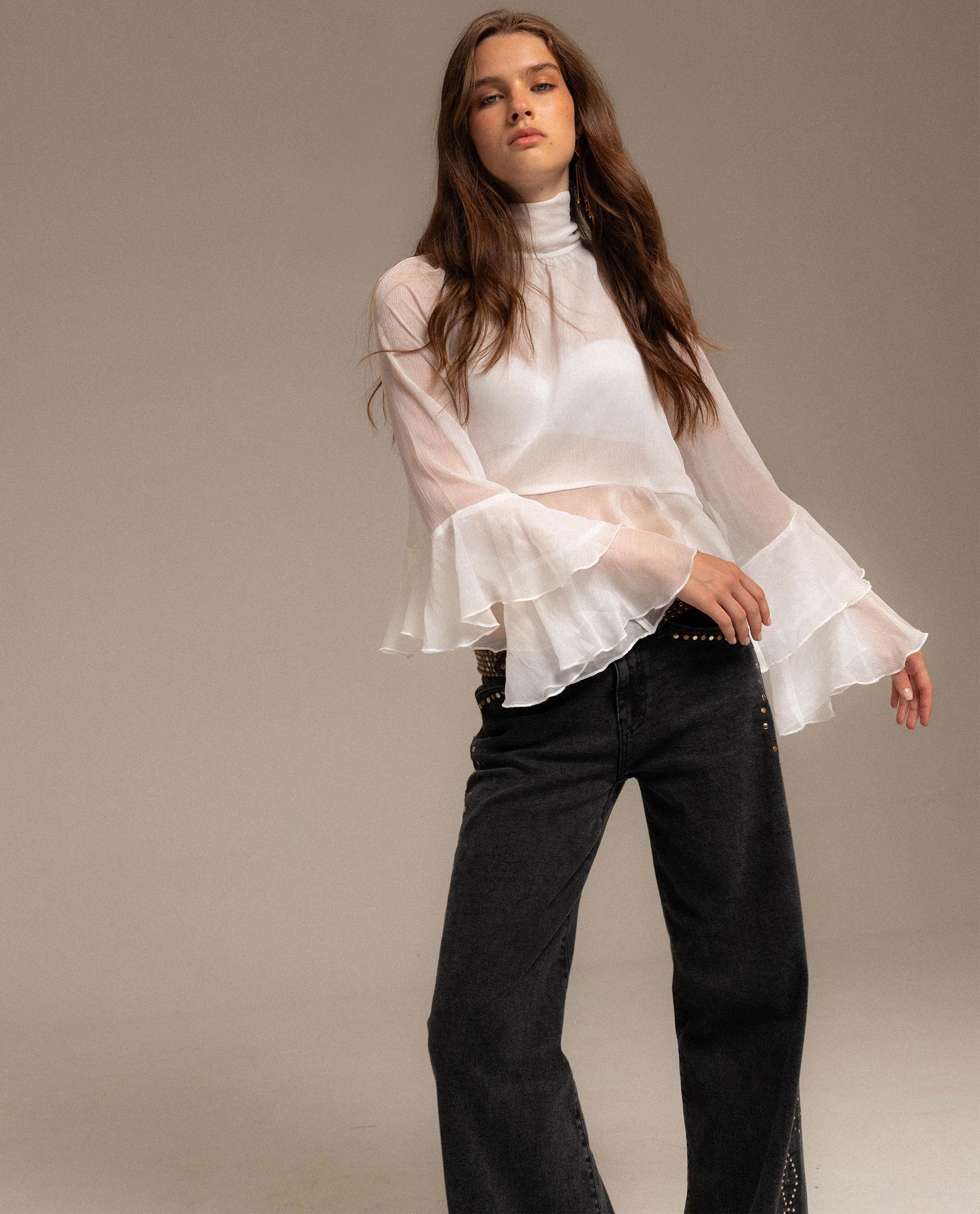 BLUSA ROMANCE CLUB · BLANCO - Image 5