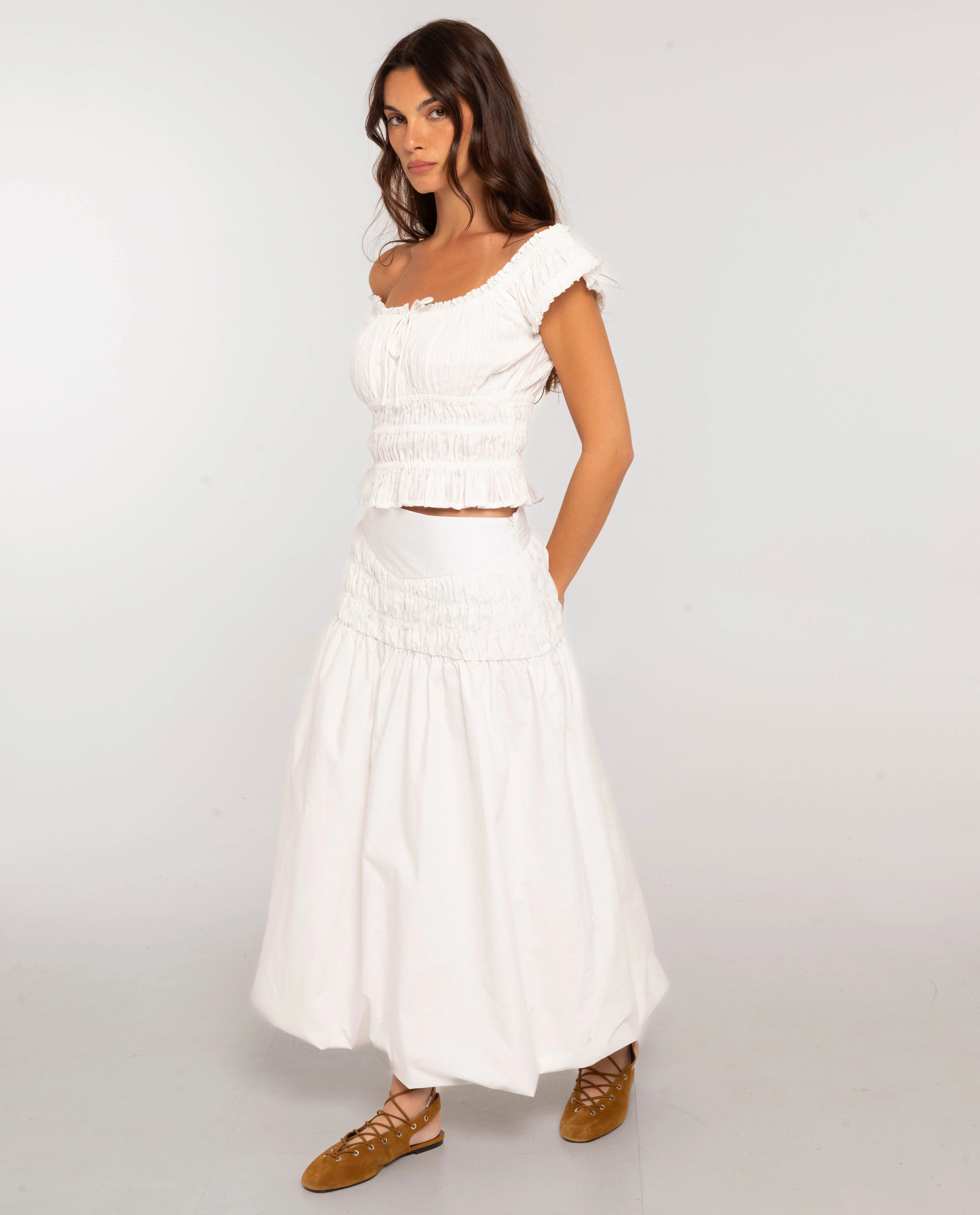 FALDA LONG AFTERNOONS · CRUDO - Image 9