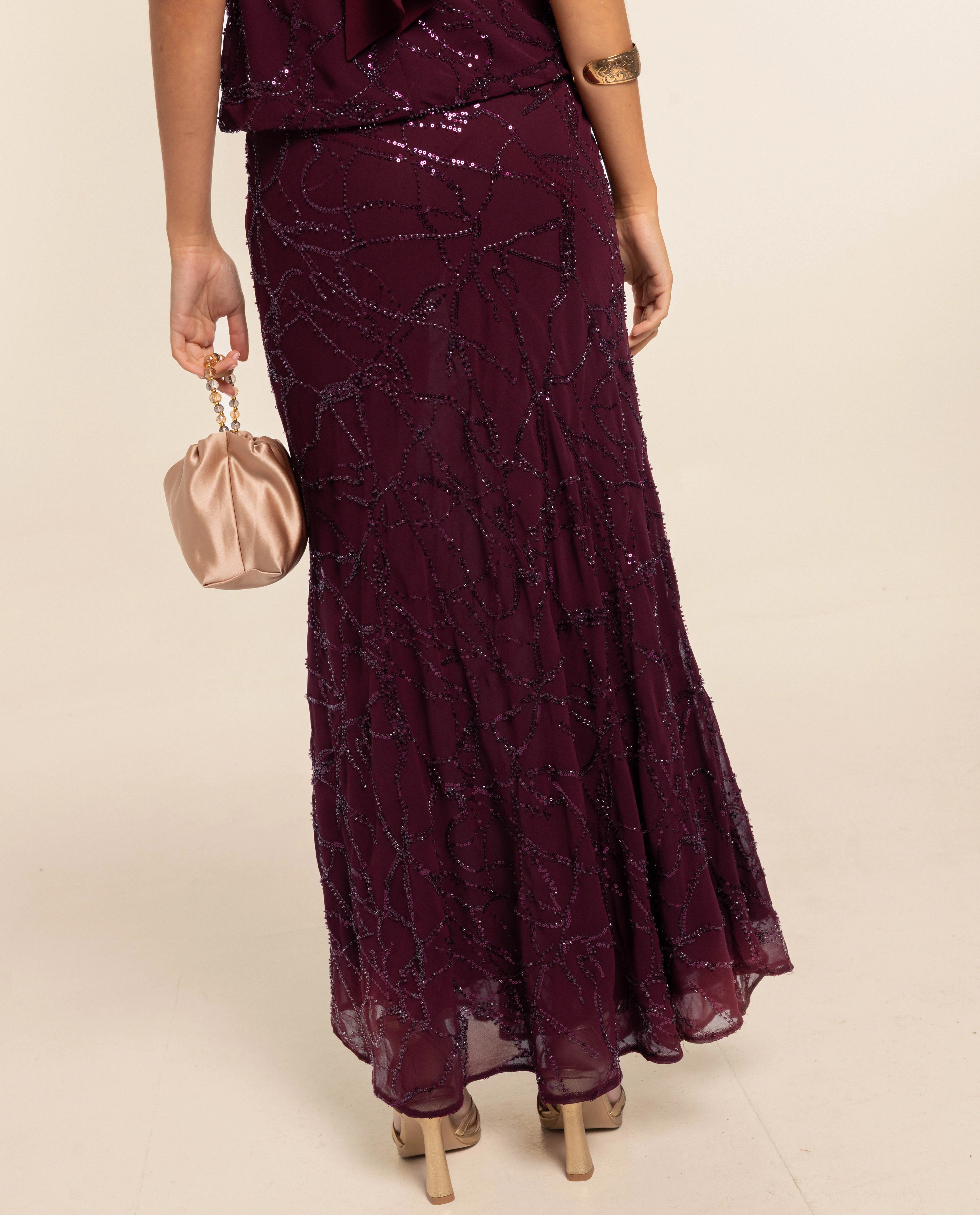 FALDA MARIOLA · CIRUELA - Image 5