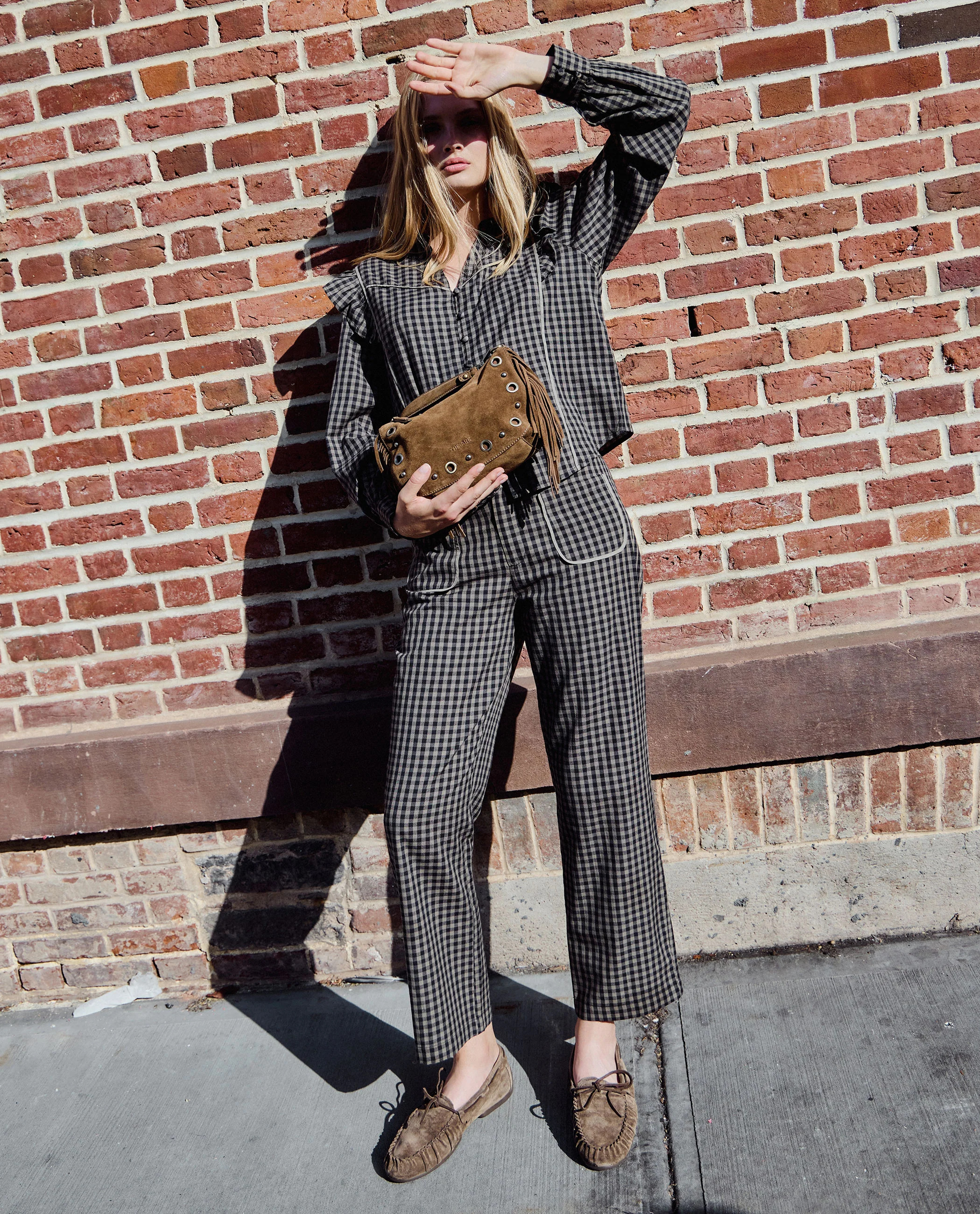 BLUSA FIRST COFFEE · CUADROS - Image 8