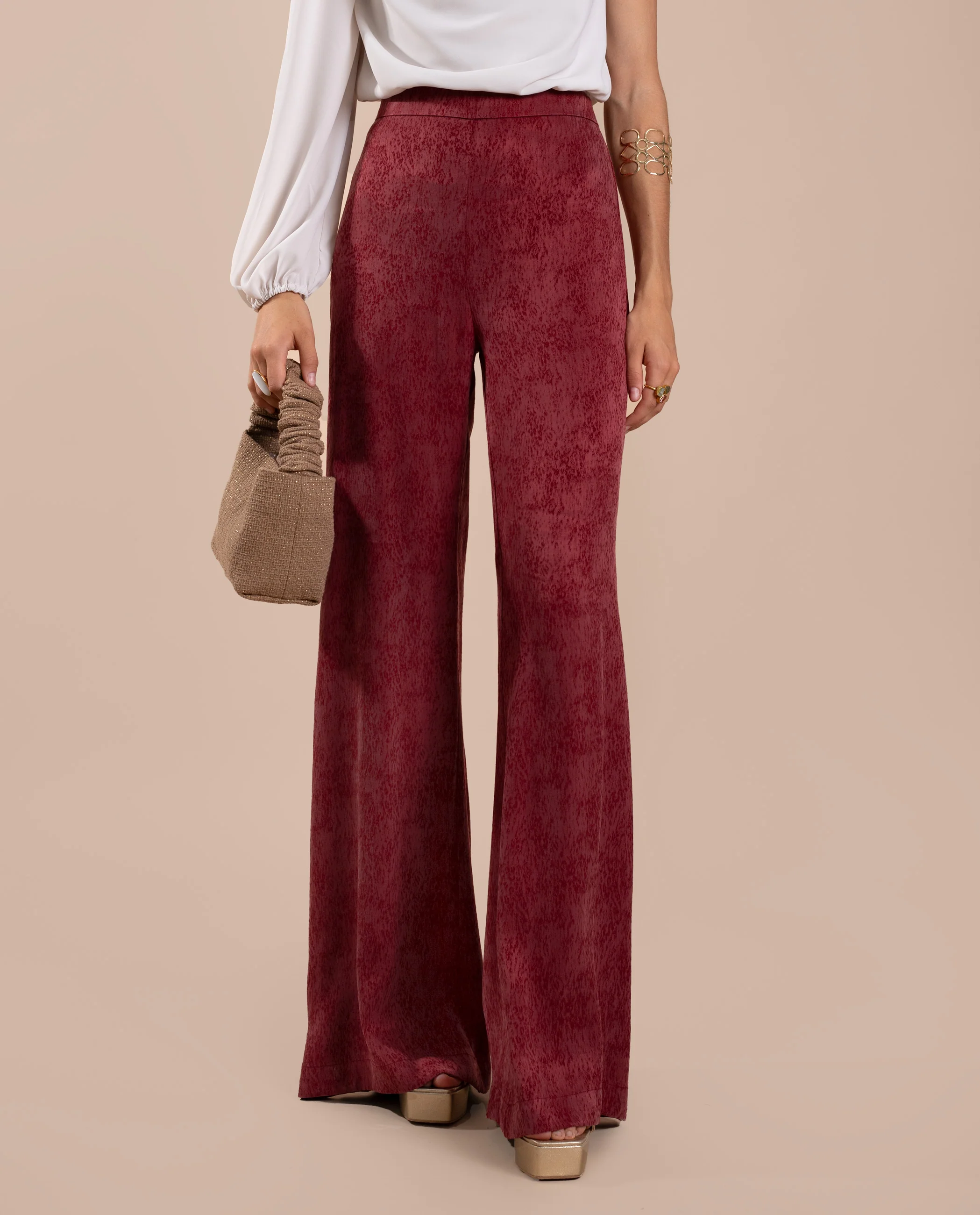 PANTALÓN JULIETTE · BURDEOS - Image 5