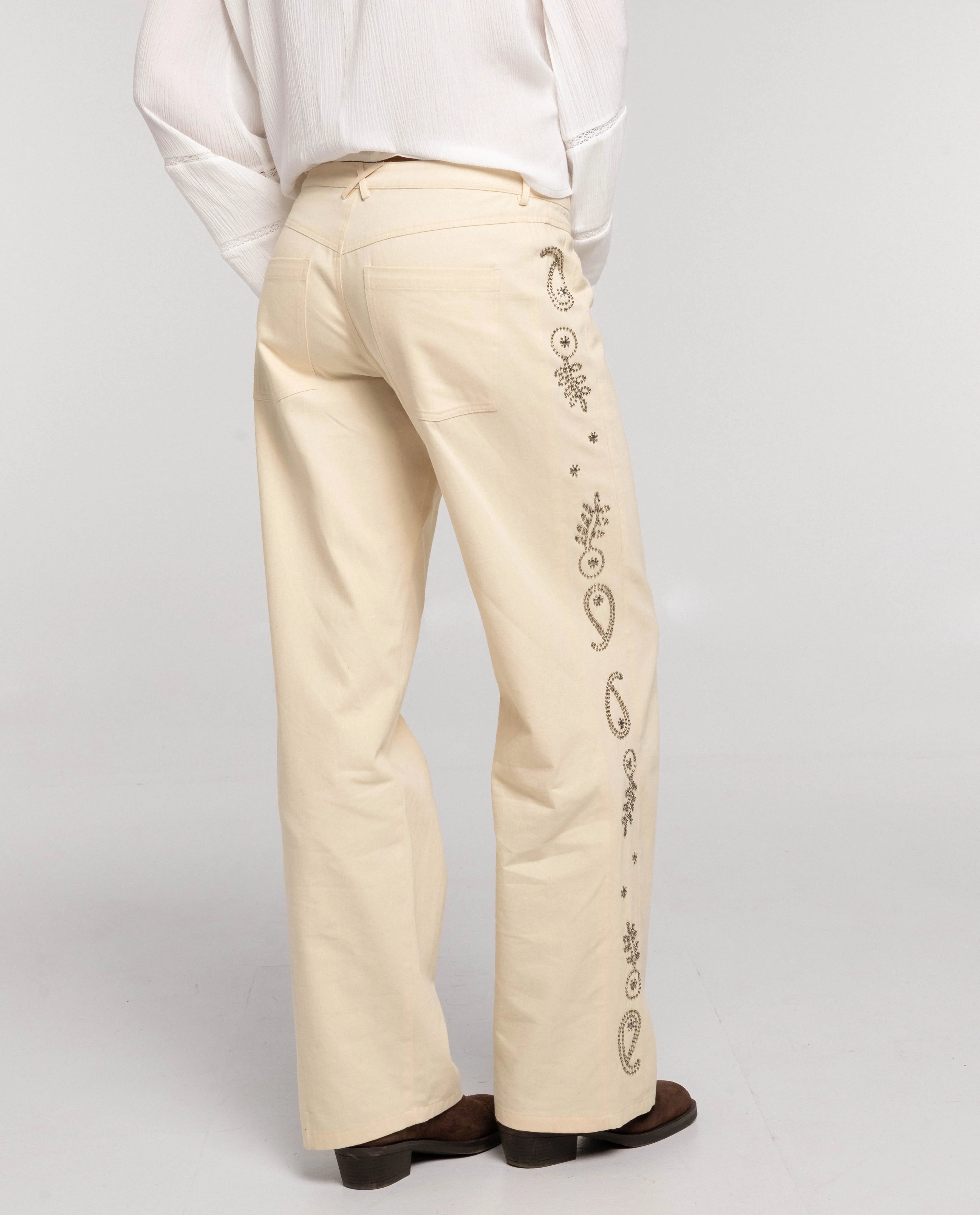 PANTALÓN JUST GIRLS · BEIGE - Image 6