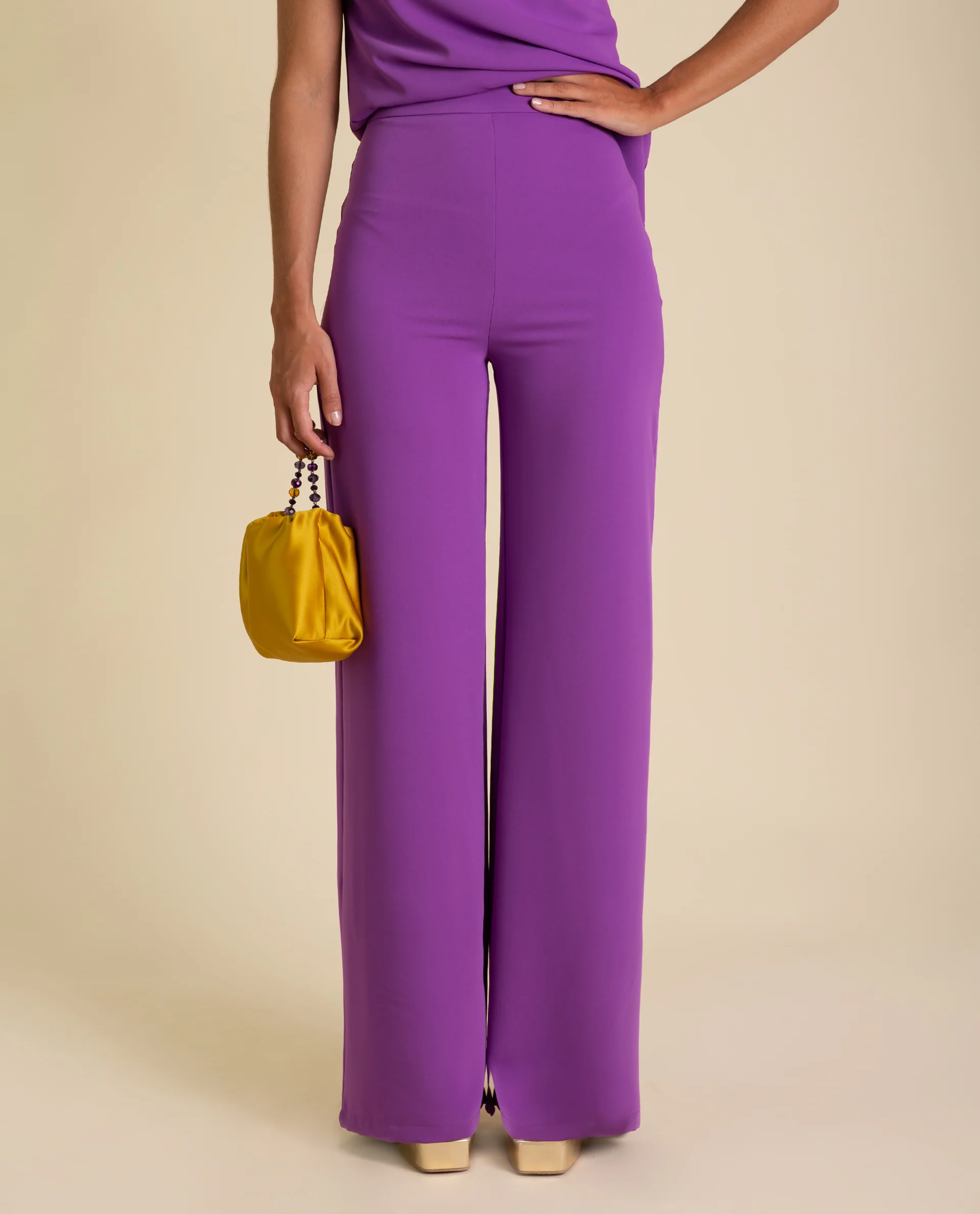 PANTALÓN MRS. RIOS · MORADO - Image 3