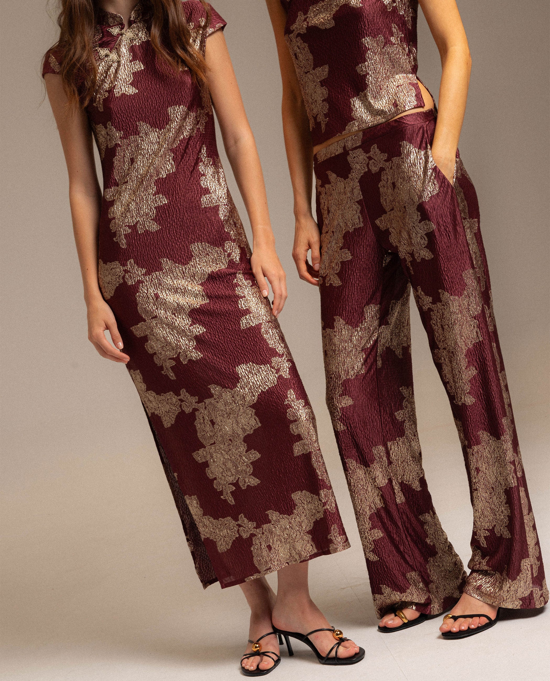 VESTIDO RUBY BLOOM · BURDEOS - Image 8