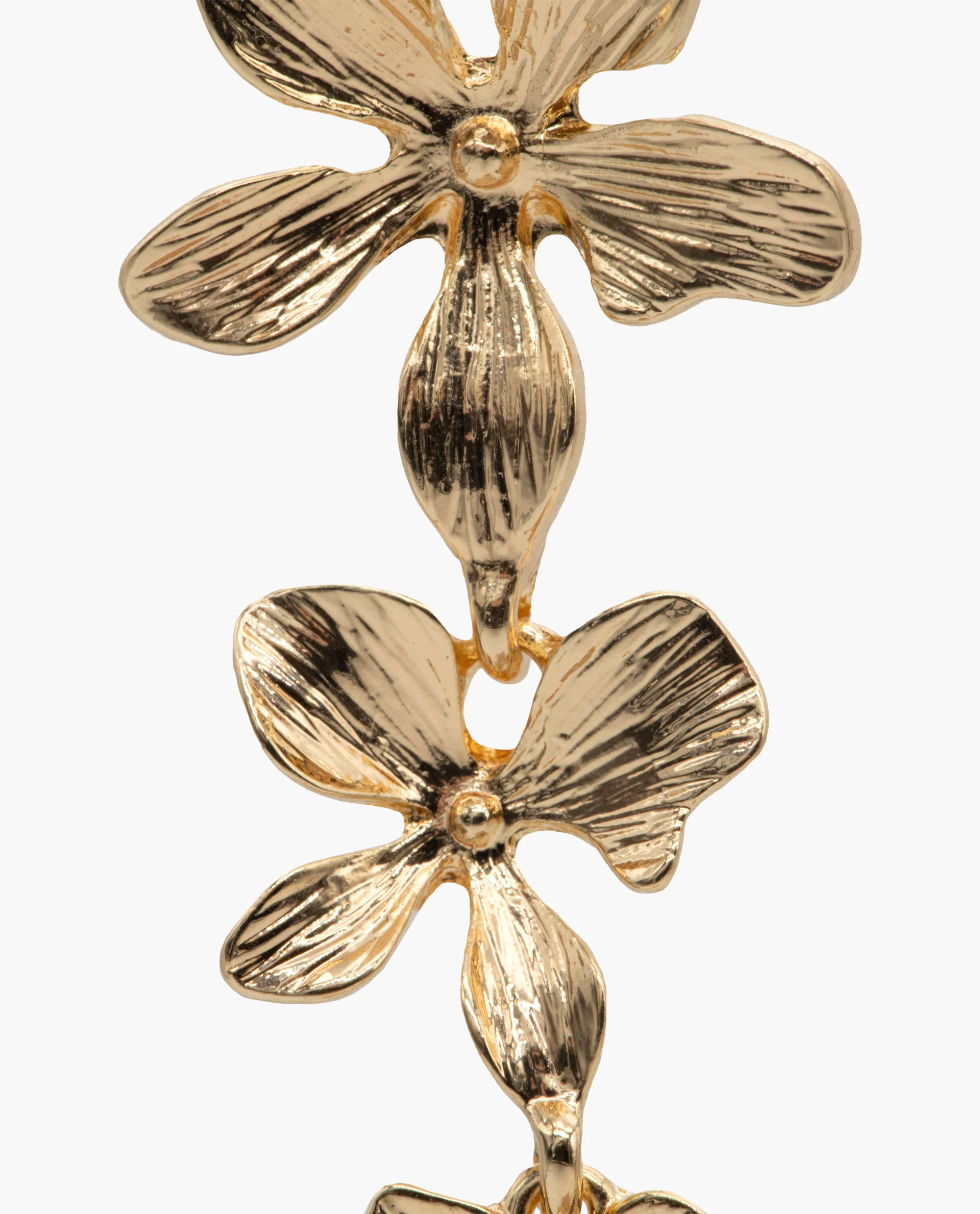 PENDIENTES DANGLE BLOOM · BAÑO ORO - Image 4