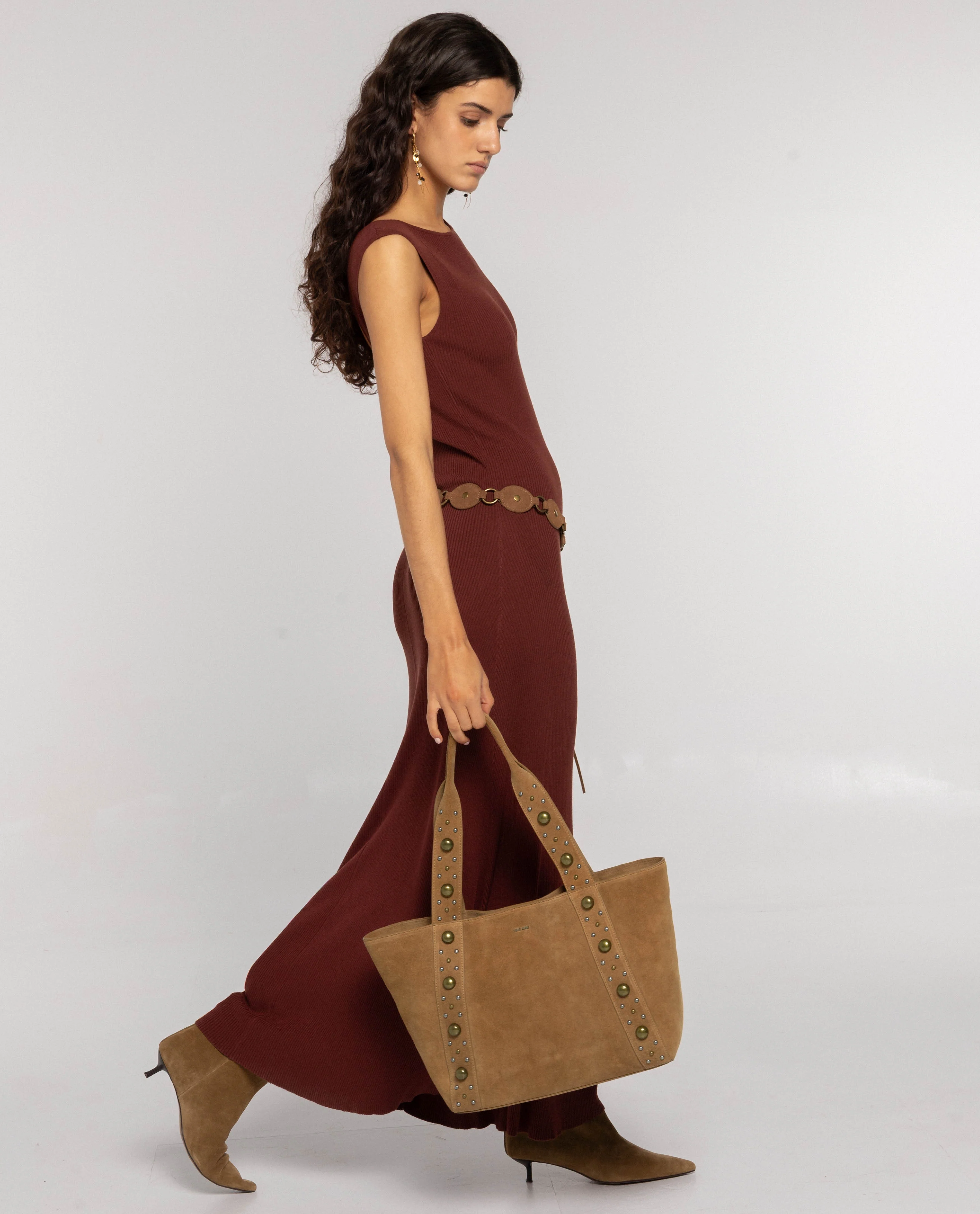 VESTIDO STARTING SOMEWHERE · MARRÓN - Image 6