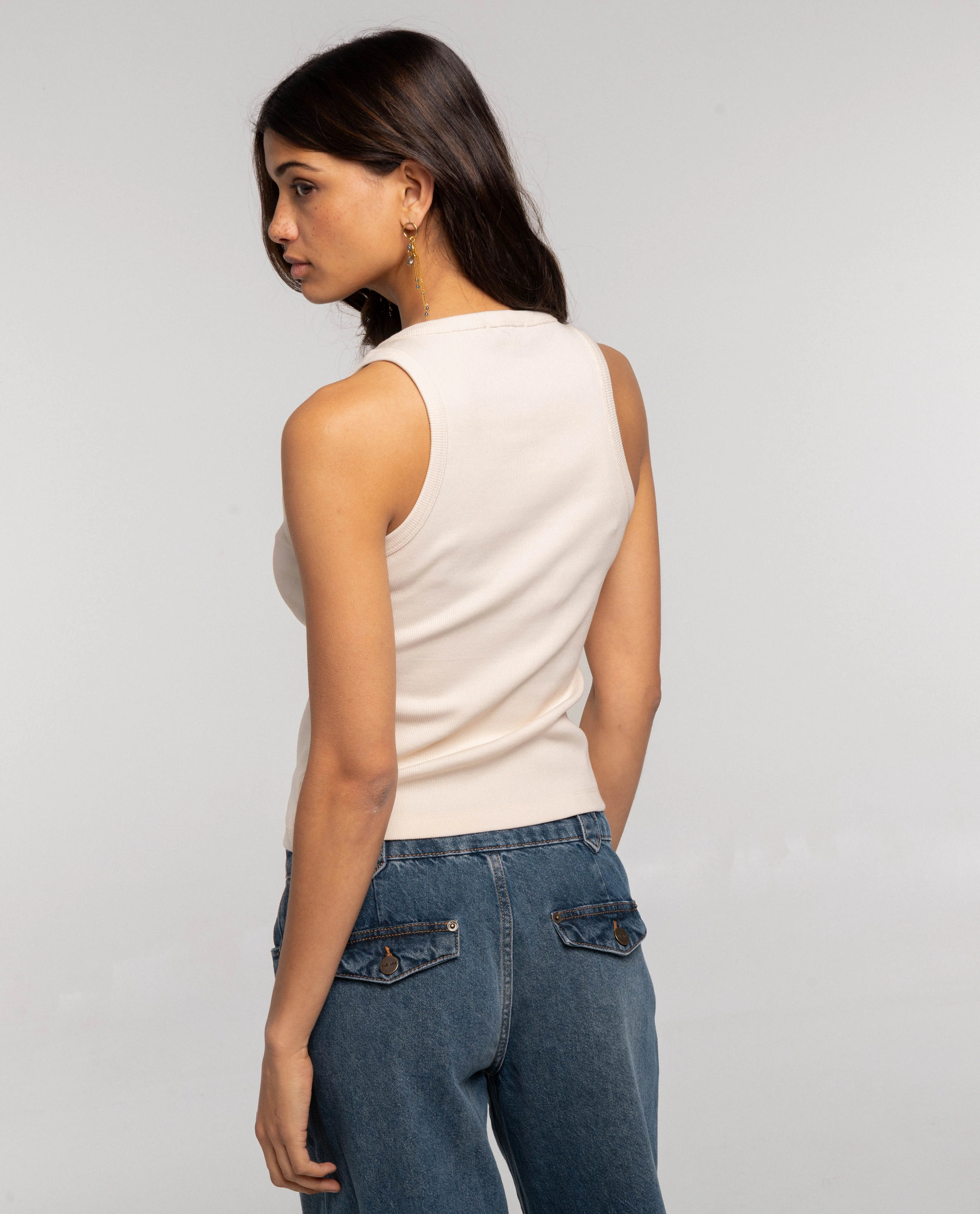 TOP BACK THEN · BEIGE - Image 3