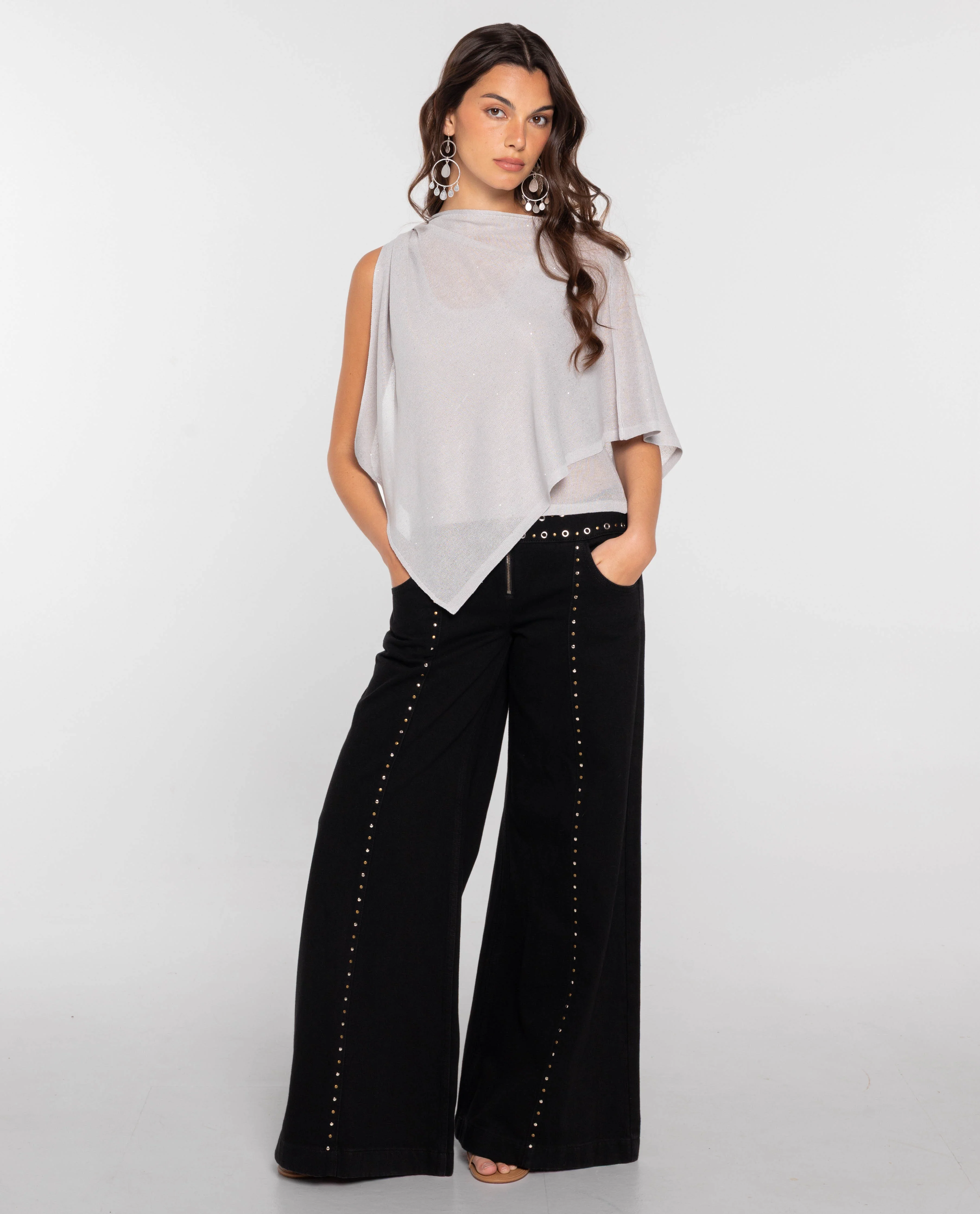 TOP MIDNIGHT ECHOES · PLATEADO - Image 4