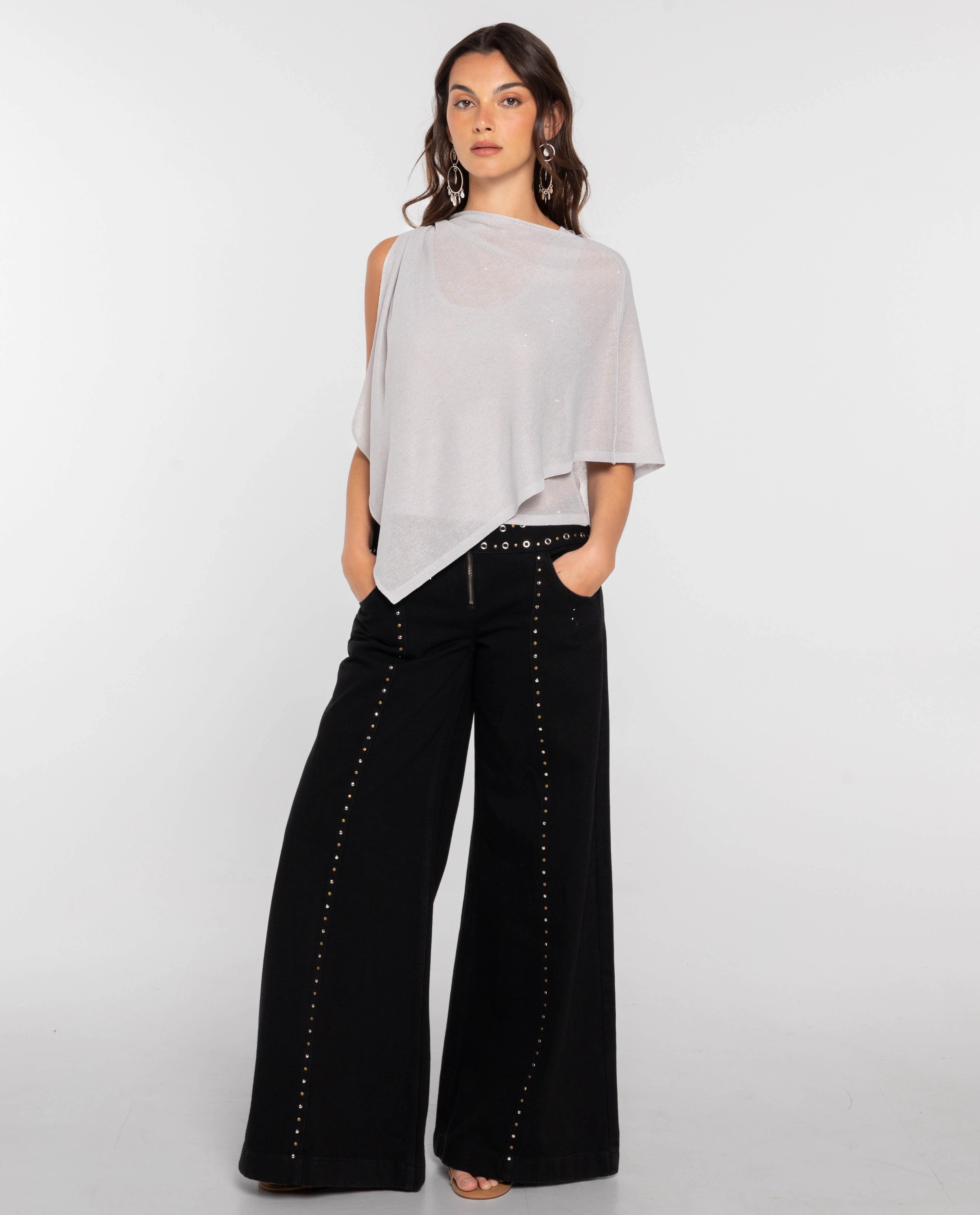 TOP MIDNIGHT ECHOES · PLATEADO - Image 5