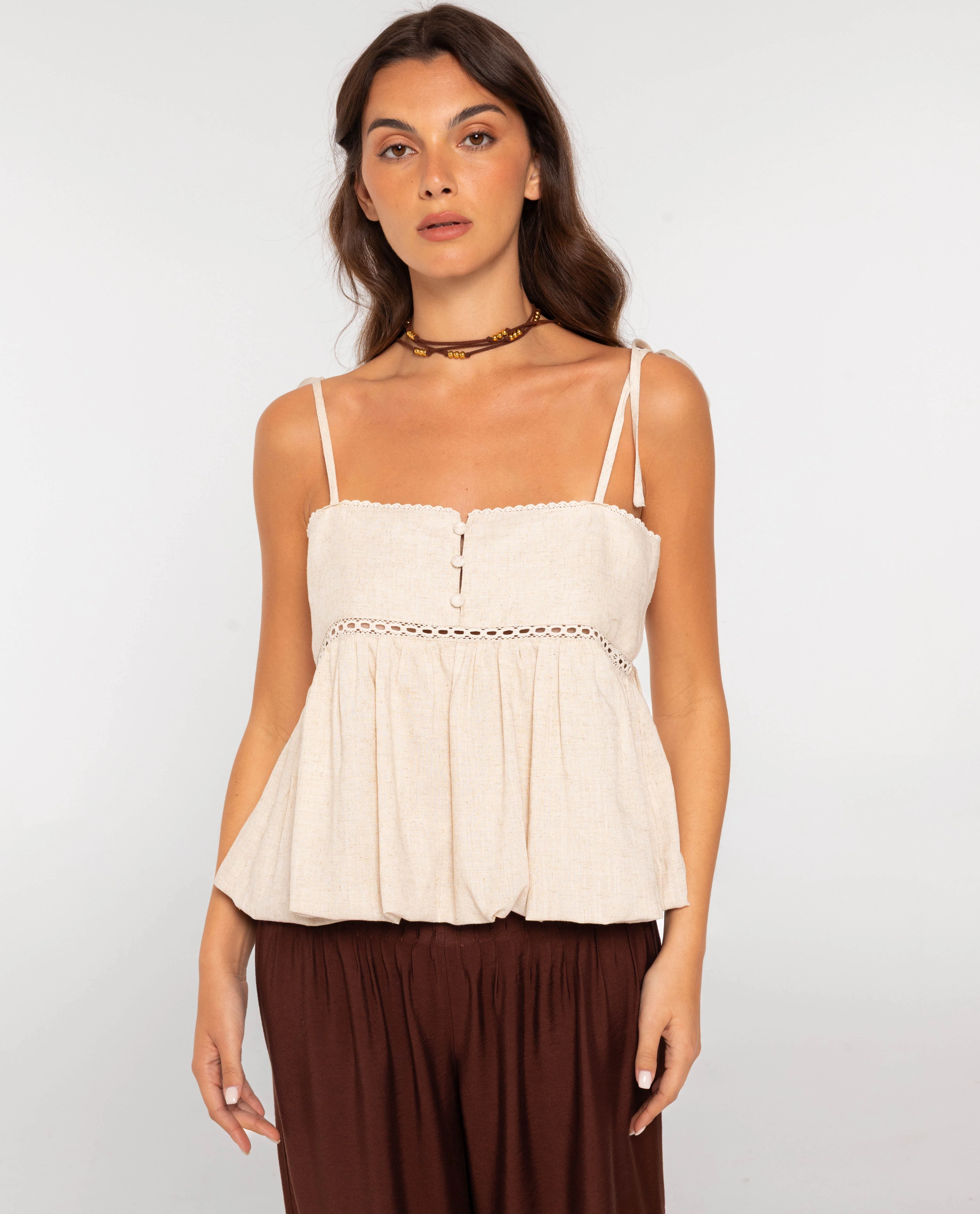 TOP STAY LONGER · BEIGE - Image 9