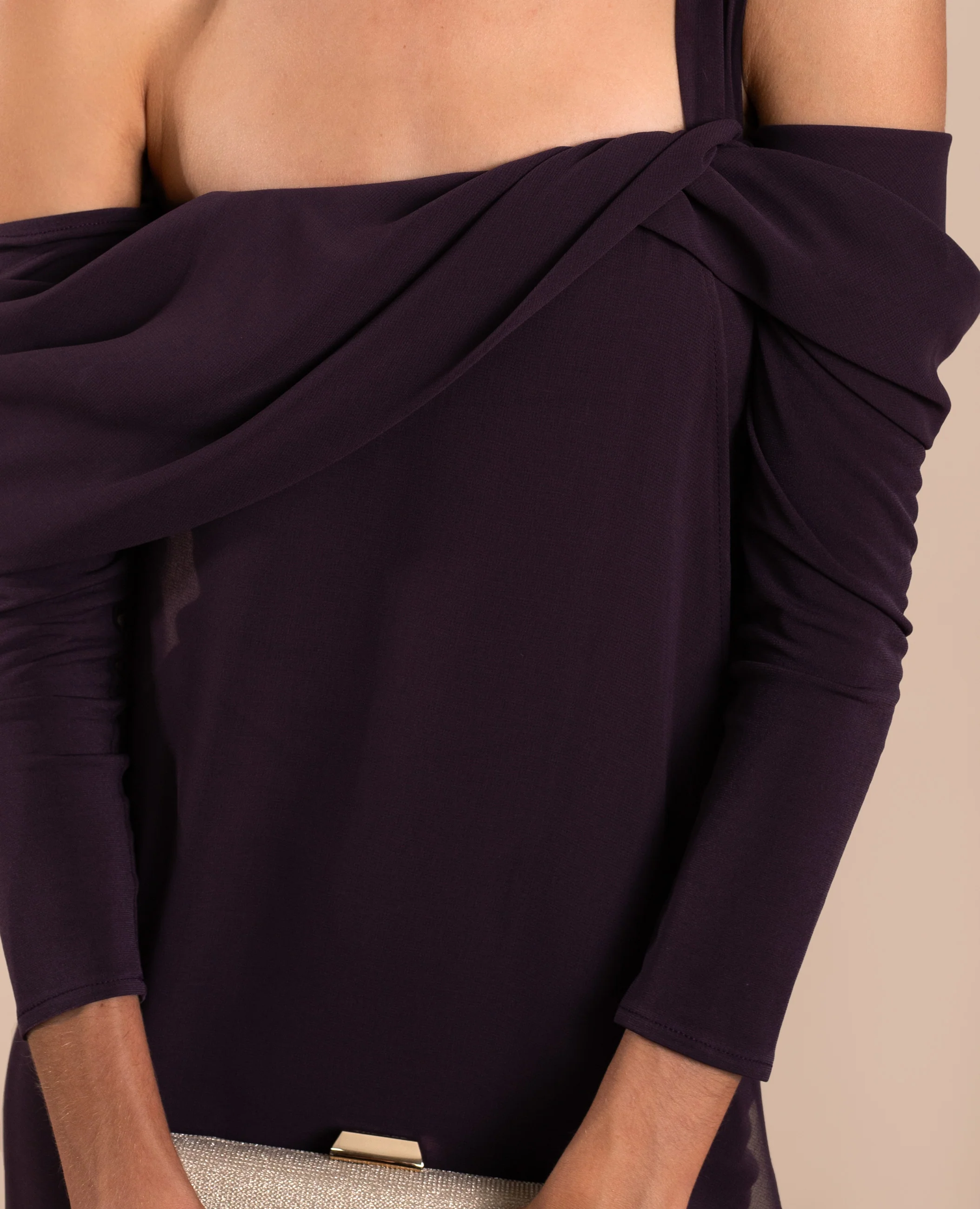 VESTIDO AMÉLIE · CIRUELA - Image 6