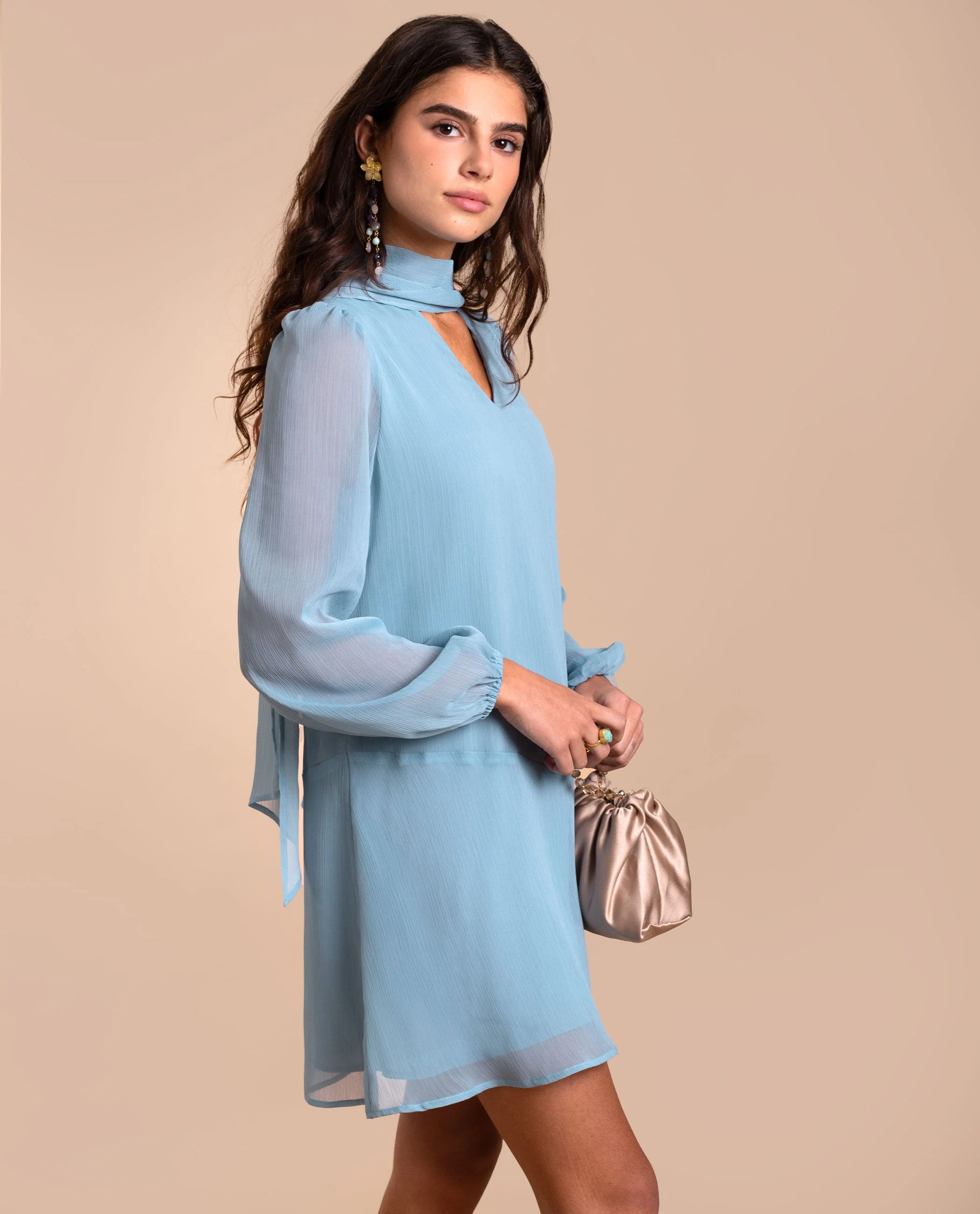 VESTIDO CAYETANA · AZUL - Image 3