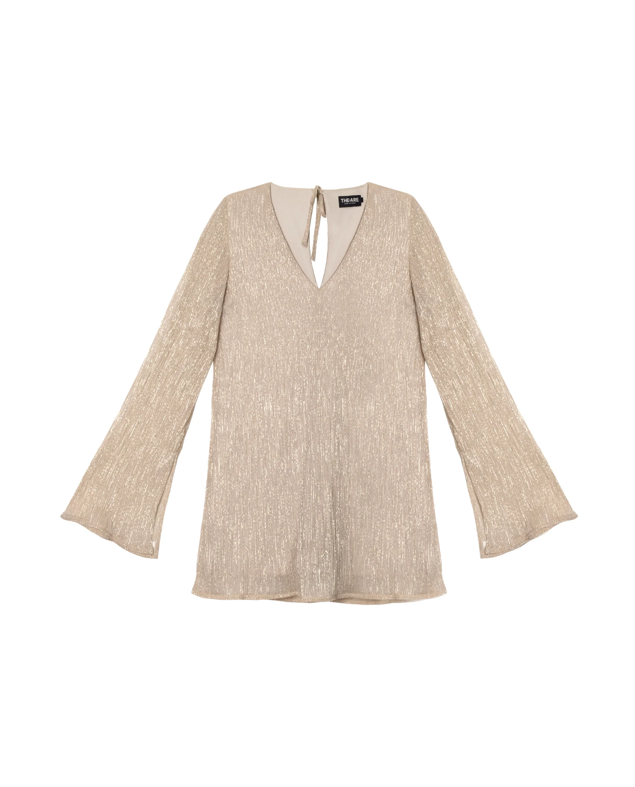 VESTIDO CHEERS TO US · CHAMPAGNE - Image 15