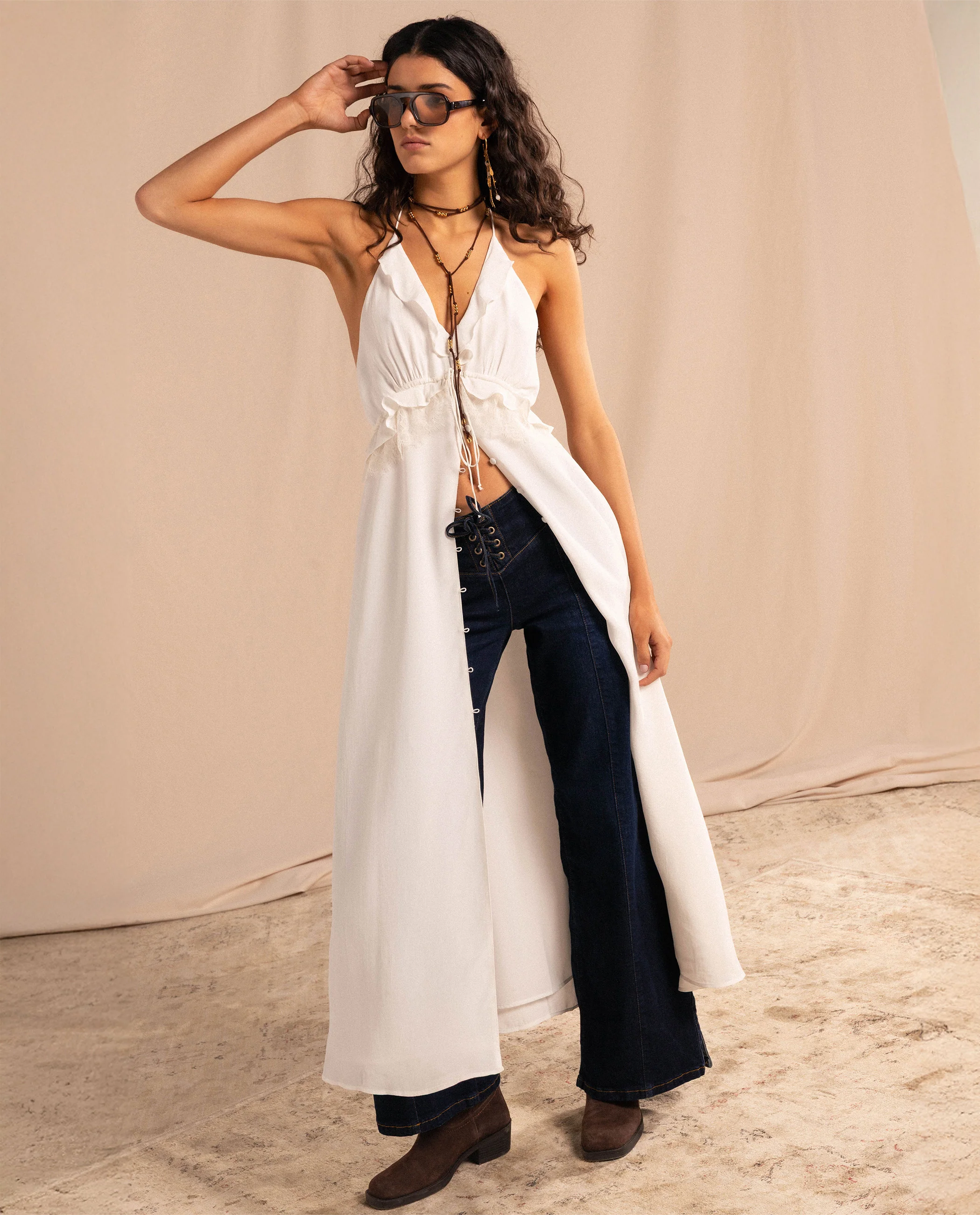 VESTIDO FOREVER US · CRUDO - Image 5