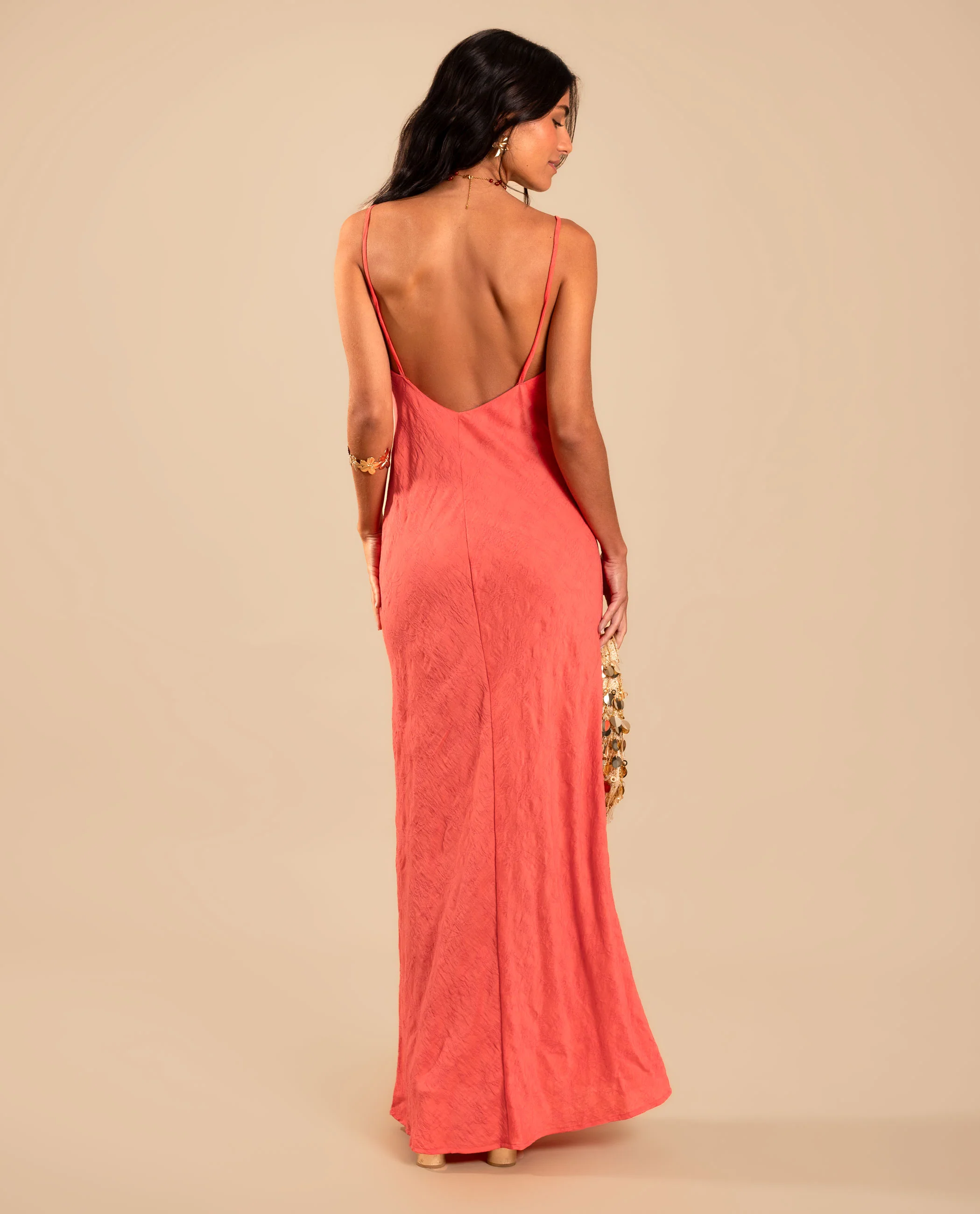VESTIDO JAÉN · CORAL - Image 14