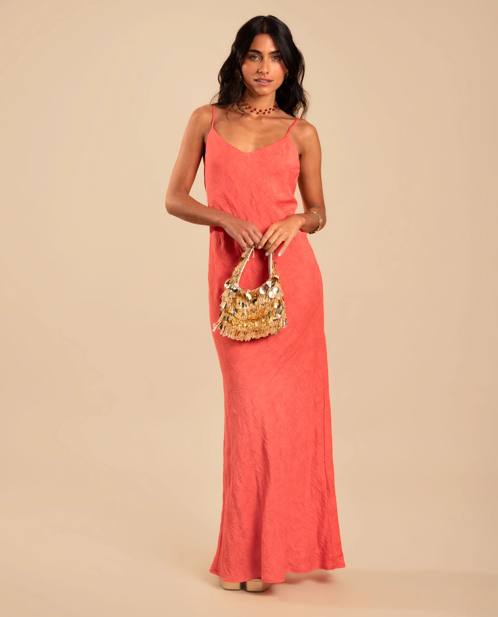 VESTIDO JAÉN · CORAL - Image 16
