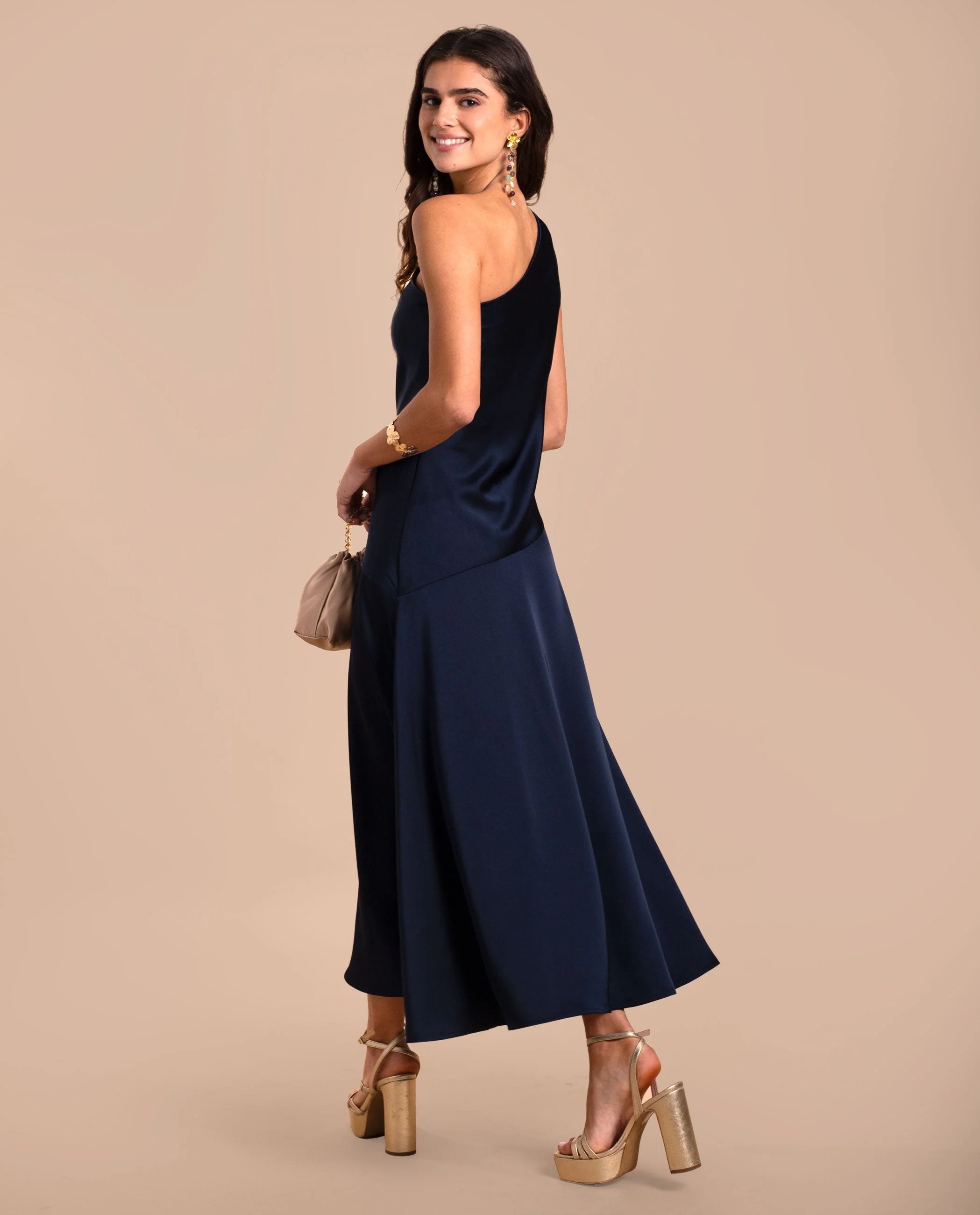 VESTIDO LEONOR · AZUL MARINO - Image 3