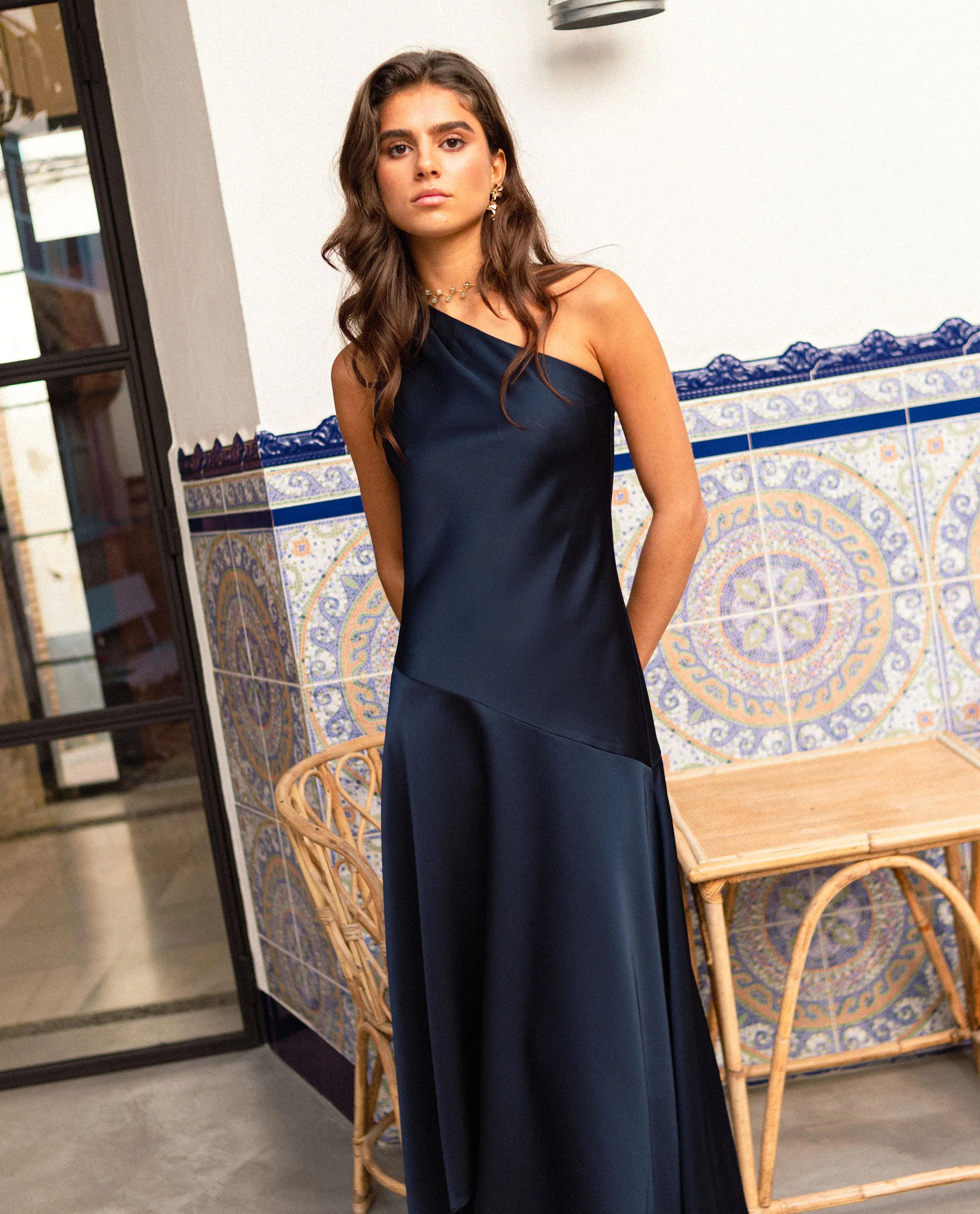 VESTIDO LEONOR · AZUL MARINO - Image 8