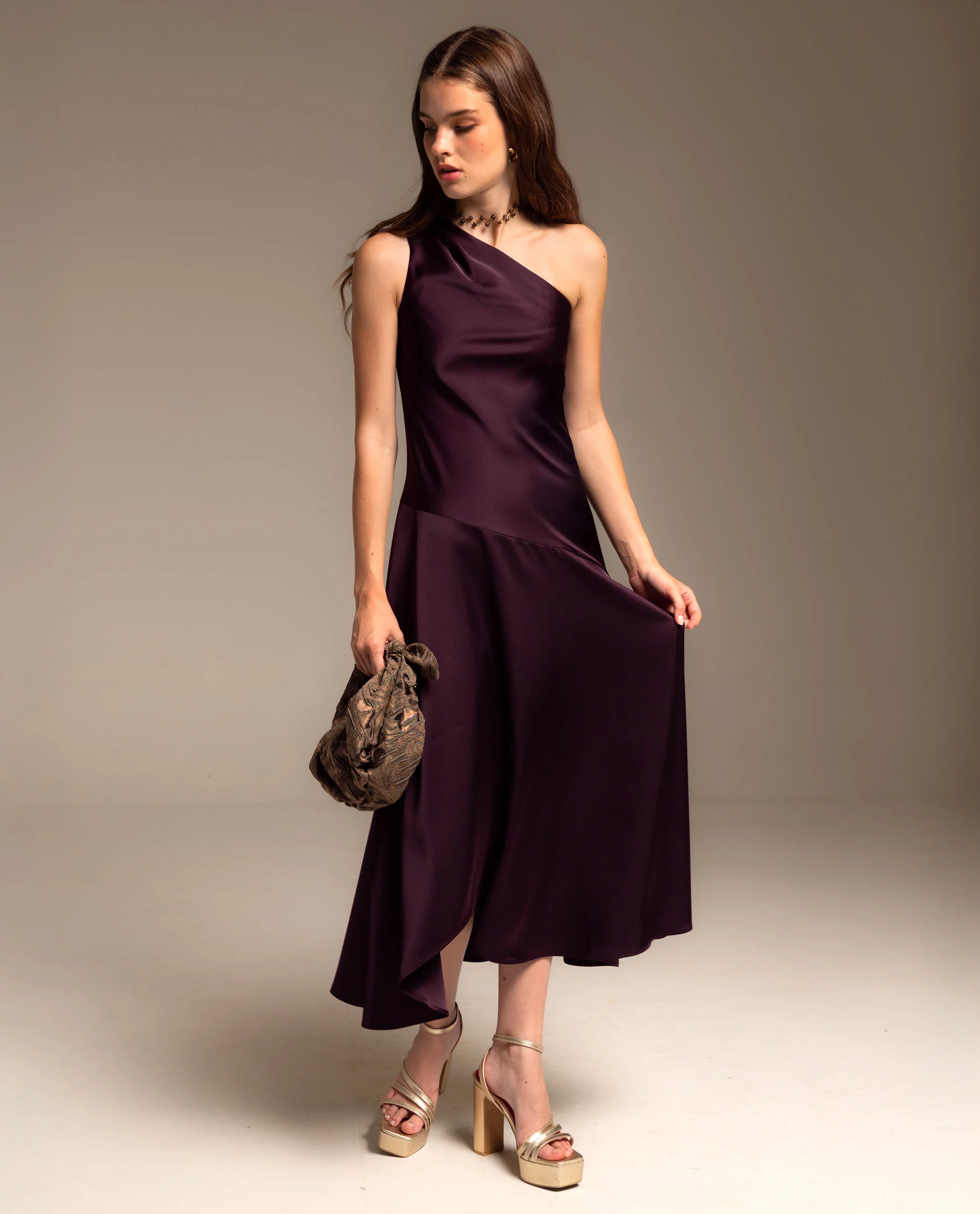 VESTIDO LEONOR · CIRUELA - Image 4