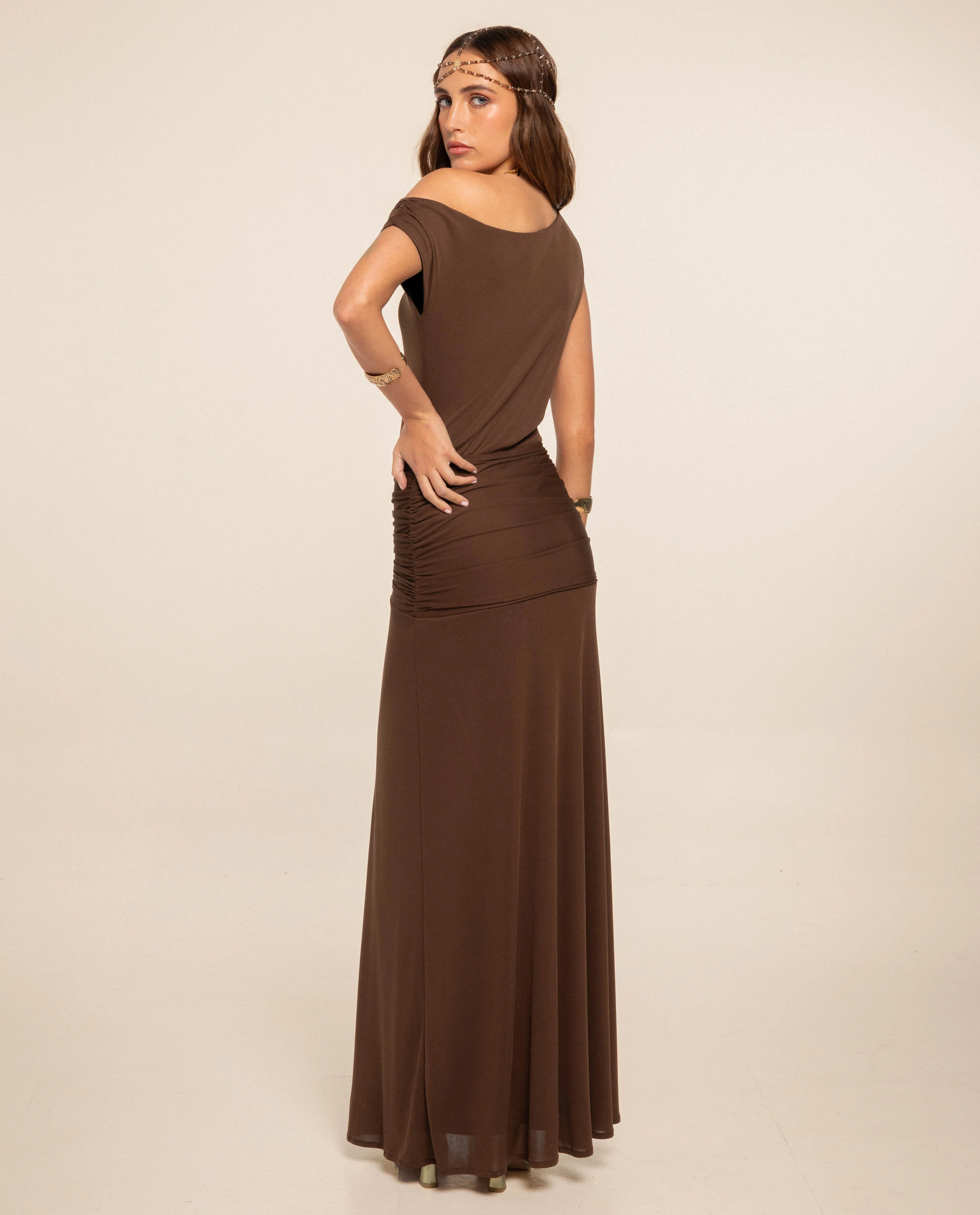 VESTIDO LUCY · MARRÓN - Image 5