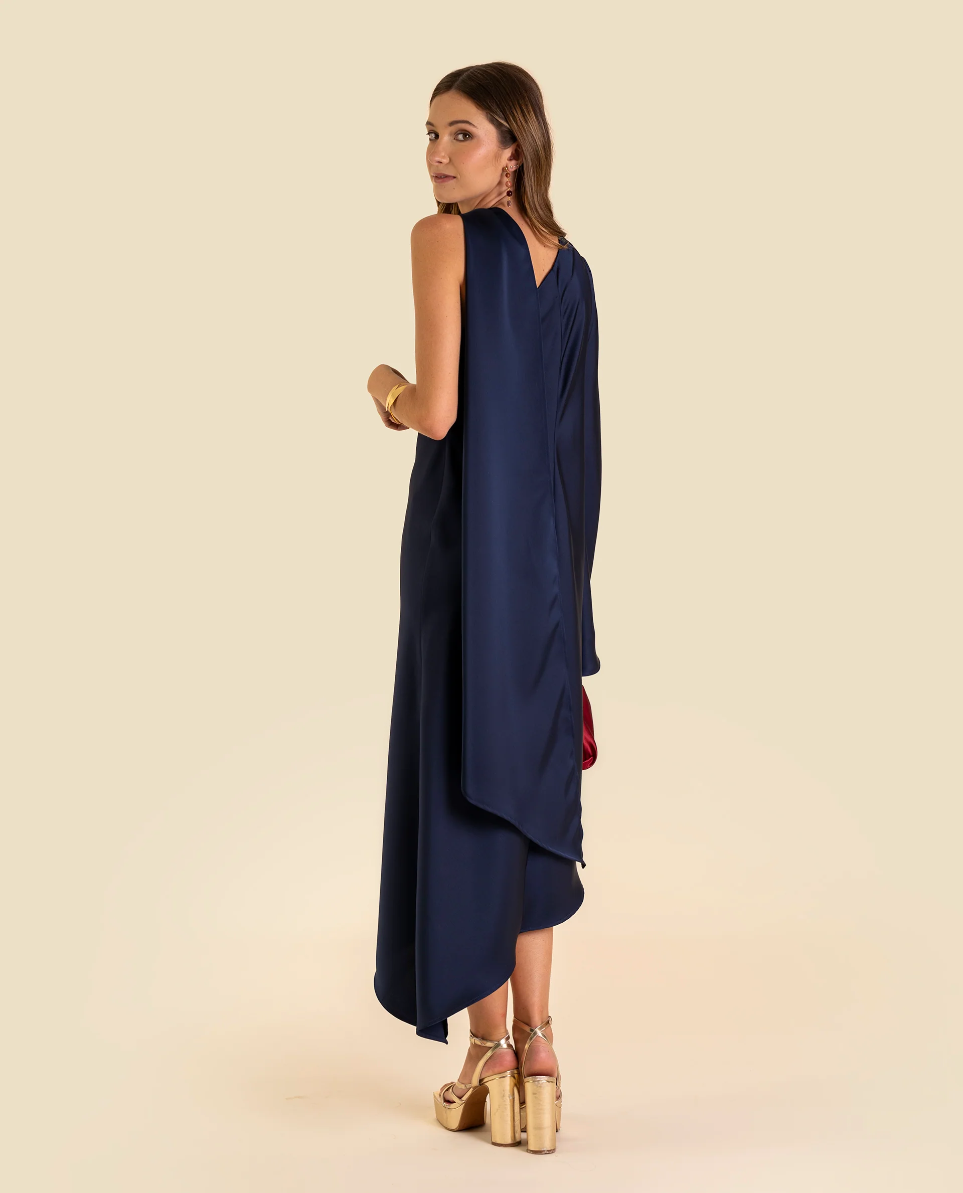 VESTIDO MRS. CORTÉS · AZUL MARINO - Image 8
