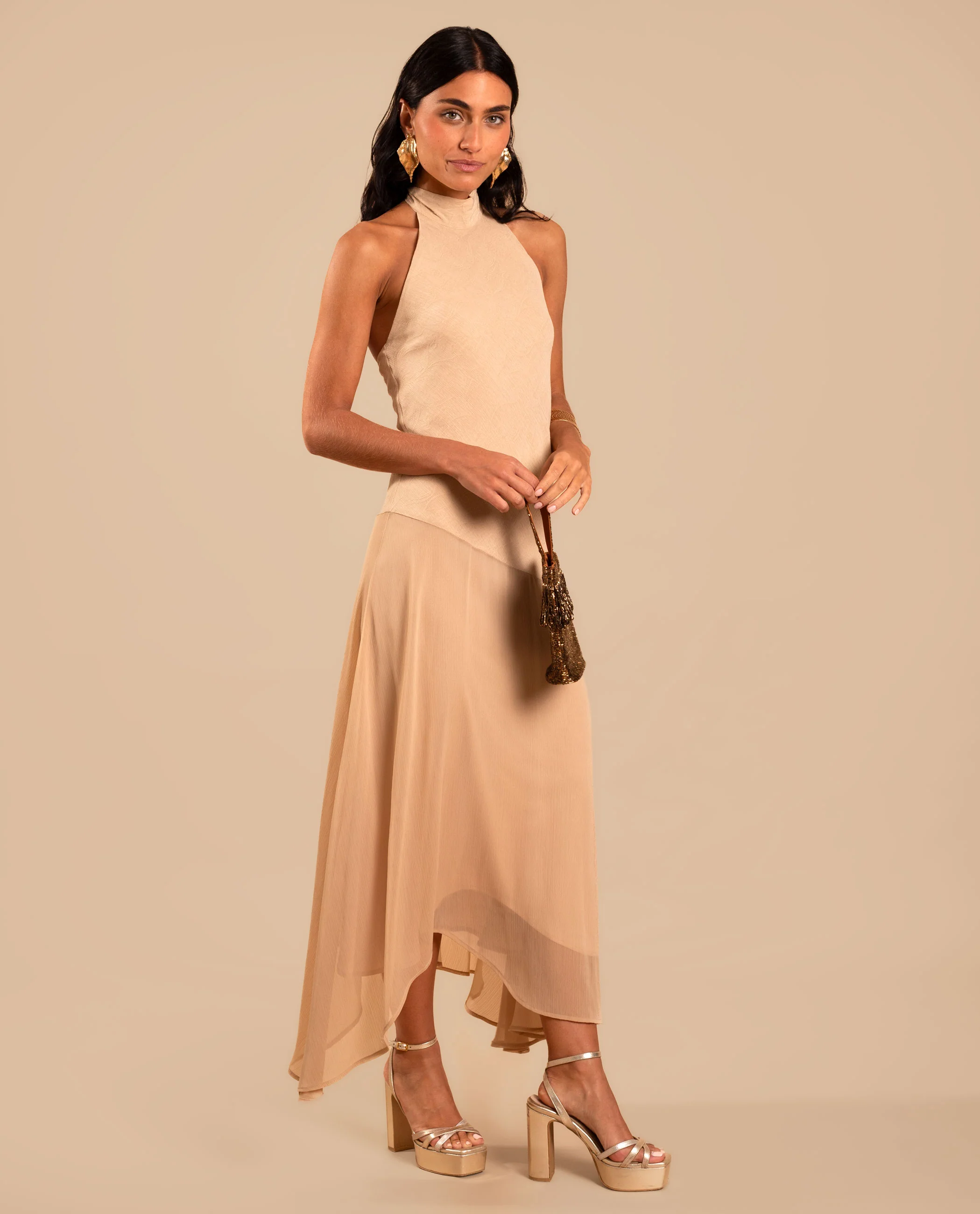 VESTIDO ONA · BEIGE - Image 11