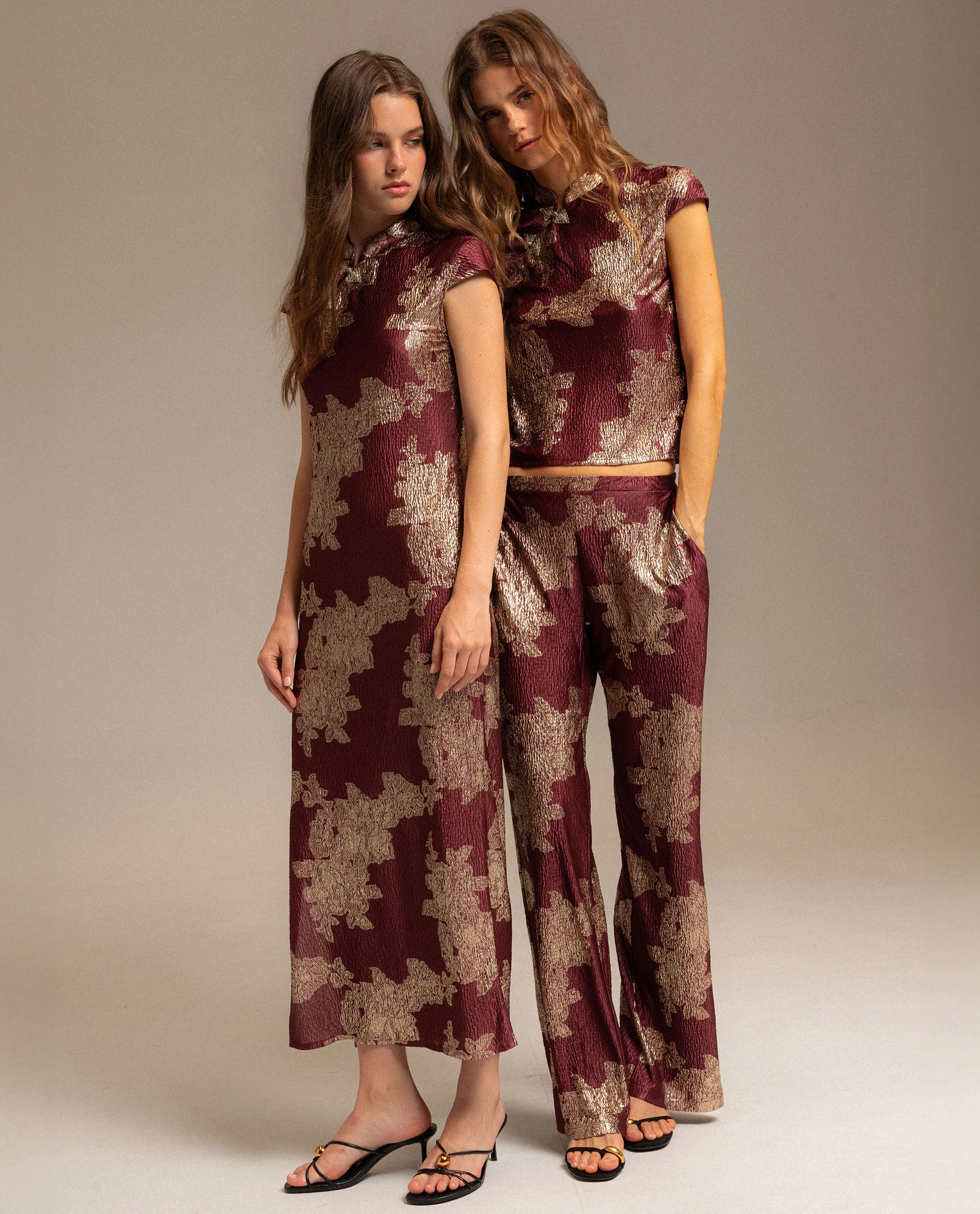 VESTIDO RUBY BLOOM · BURDEOS - Image 6