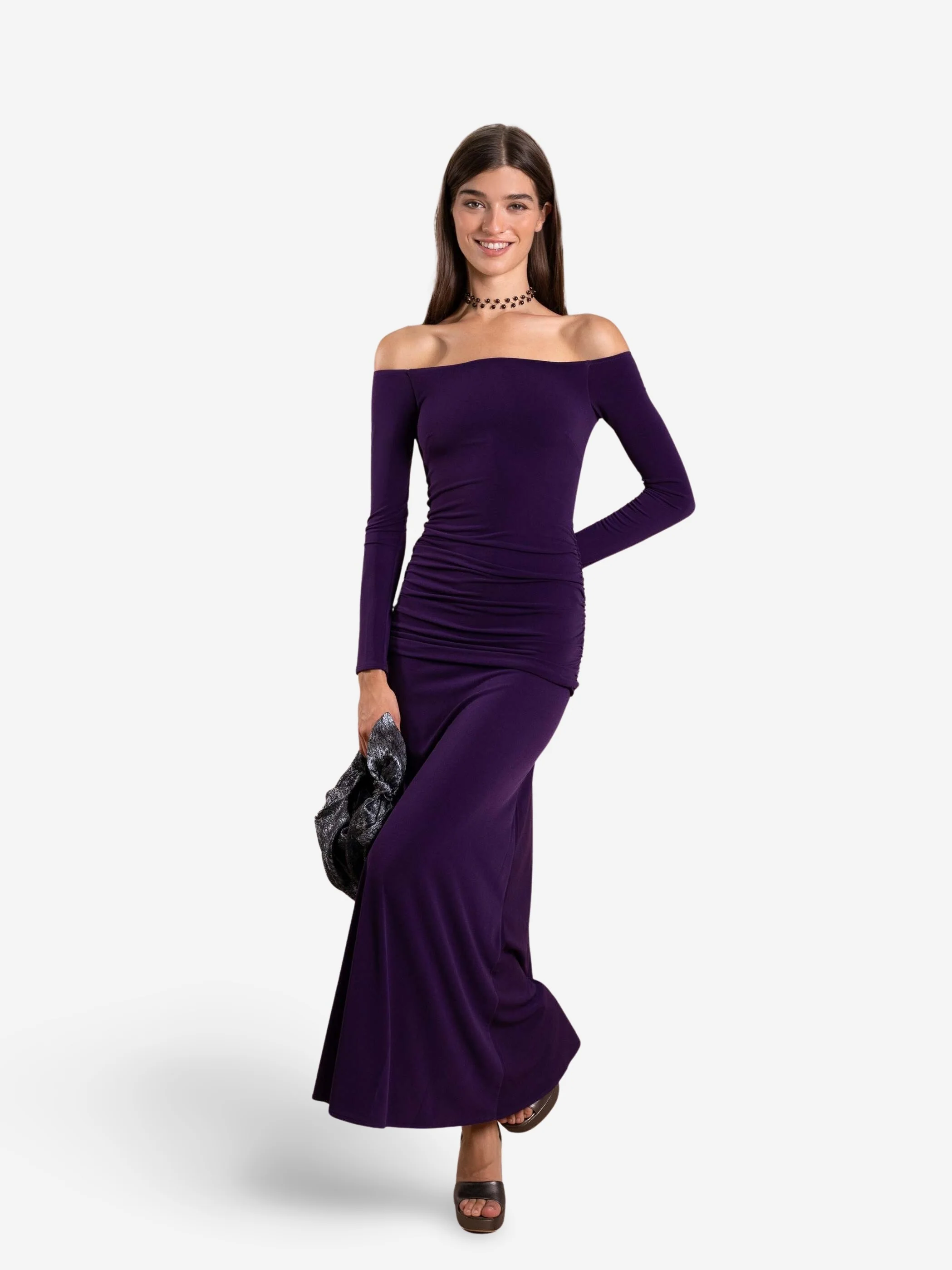 VESTIDO SOPHIE · MORADO - Image 6