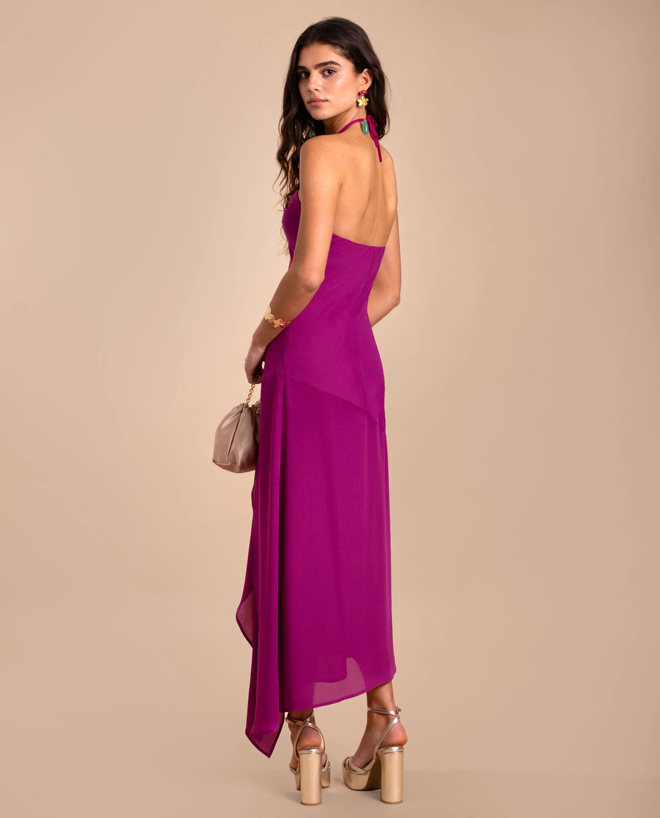 VESTIDO VICTORIA · FRESA - Image 7