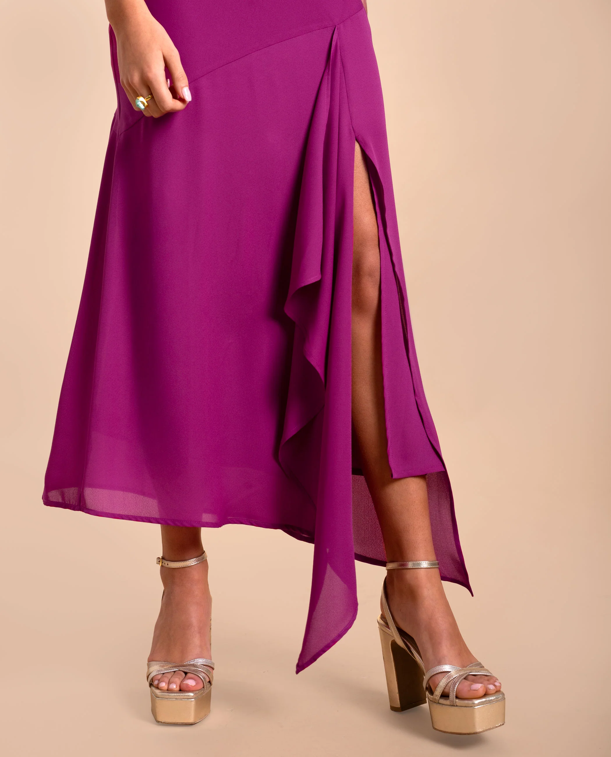 VESTIDO VICTORIA · FRESA - Image 9