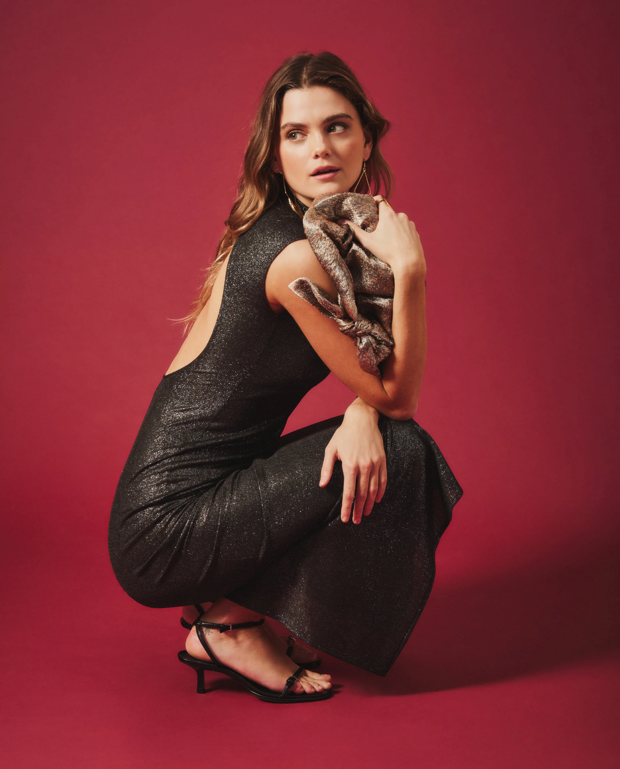 VESTIDO WITH THE GIRLS · NEGRO - Image 3